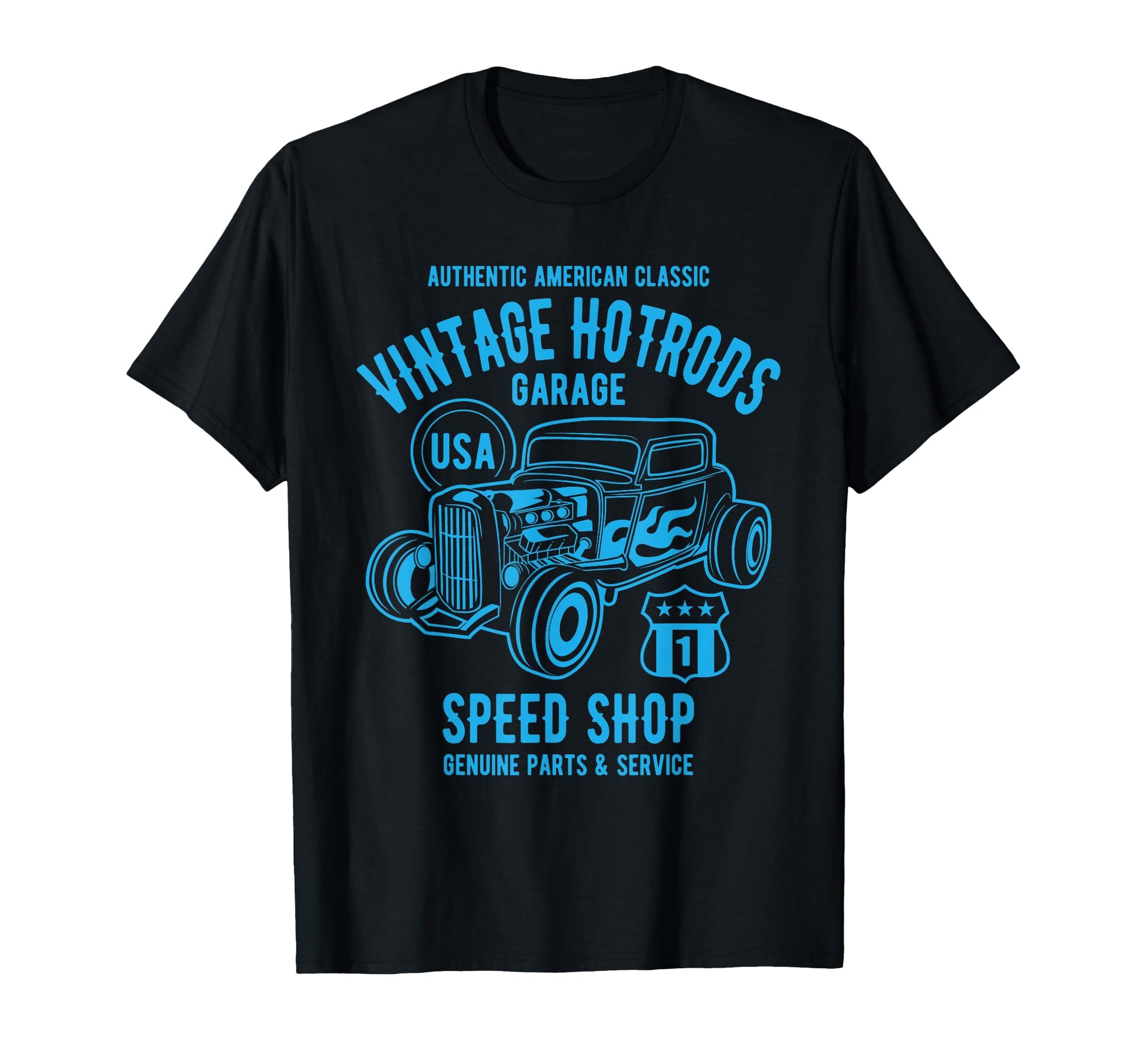 Speed Shop Hotrod Car T-Shirt - Aesthetic Graphic Unisex - T-Shirt, Sweatshirt, Hoodie