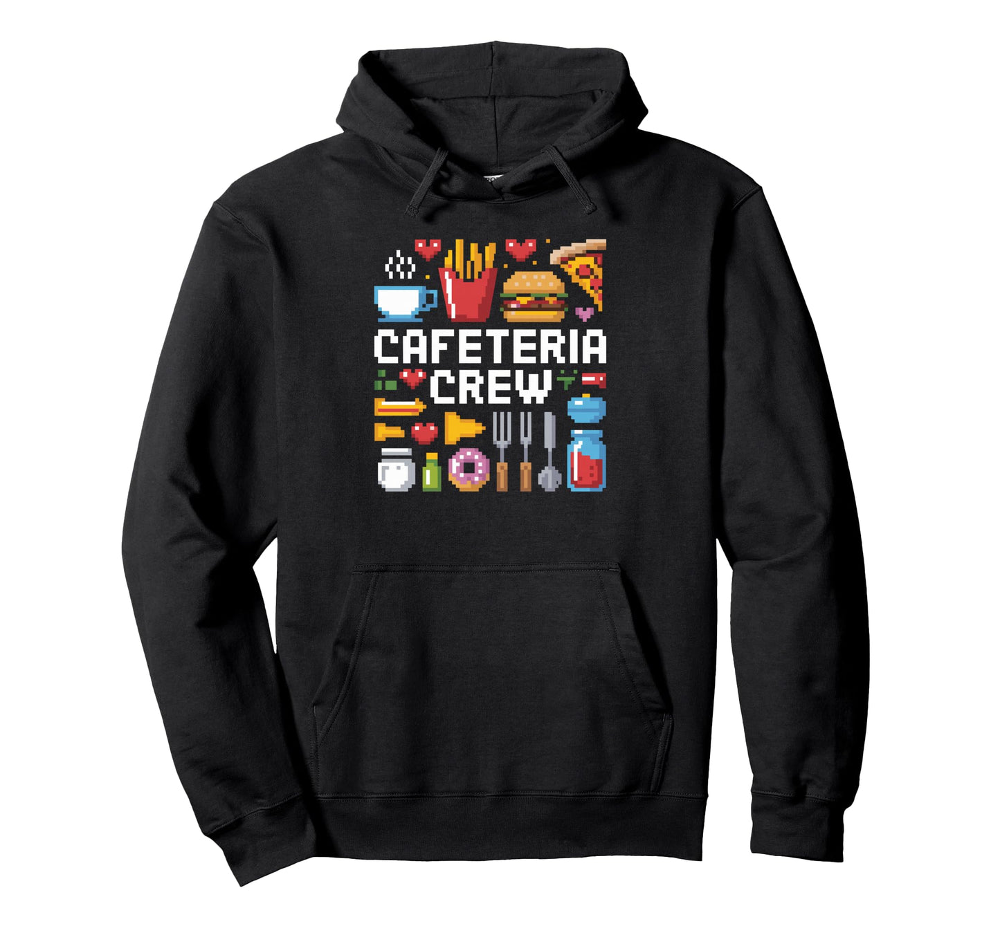 Proud Cafeteria Crew Member And Hoodie - Aesthetic Graphic Men Women - T-Shirt, Sweatshirt, Hoodie