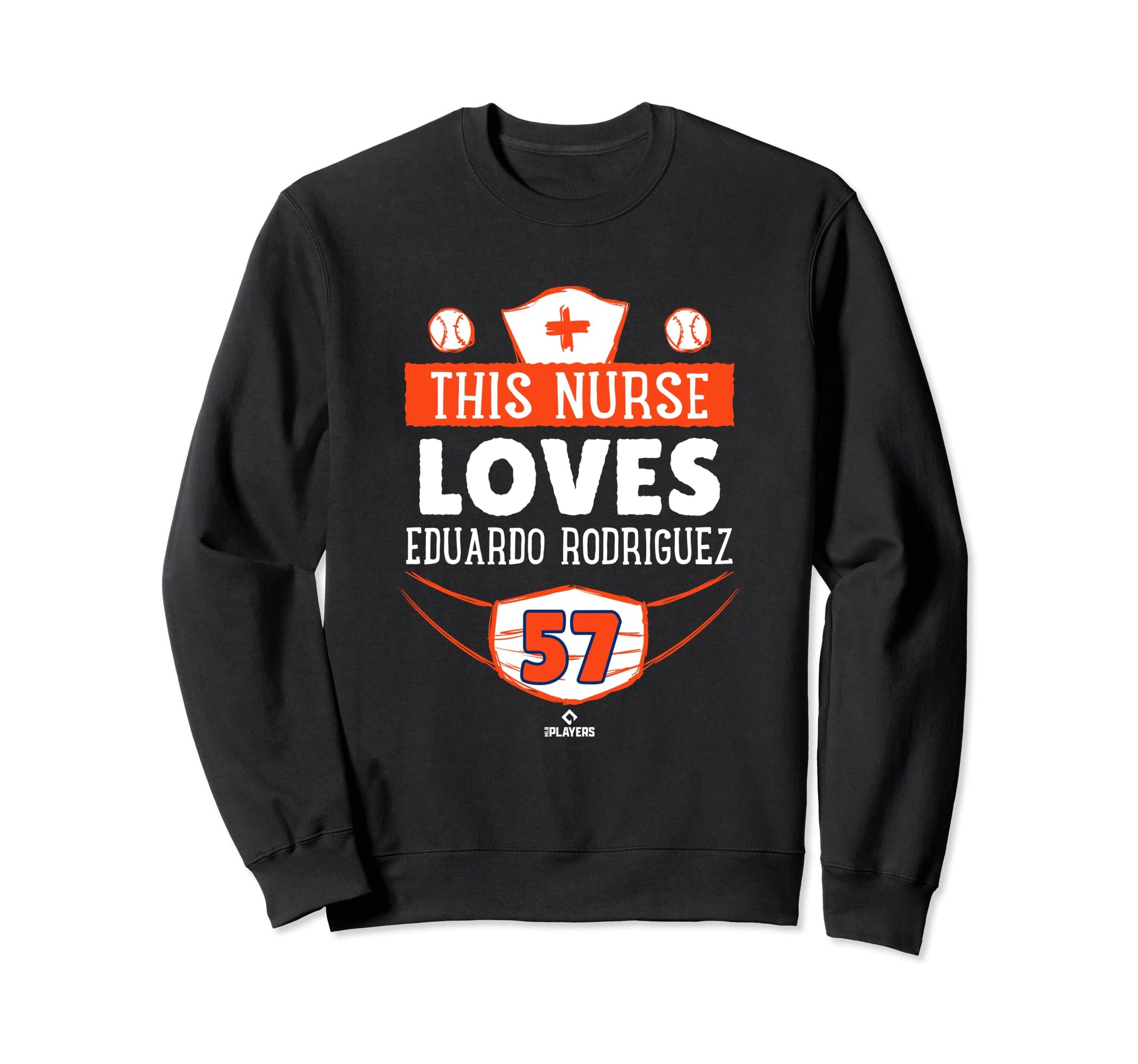 This Nurse Loves Eduardo Rodriguez Sweatshirt - Minimalist Print Men Women - T-Shirt, Sweatshirt, Hoodie