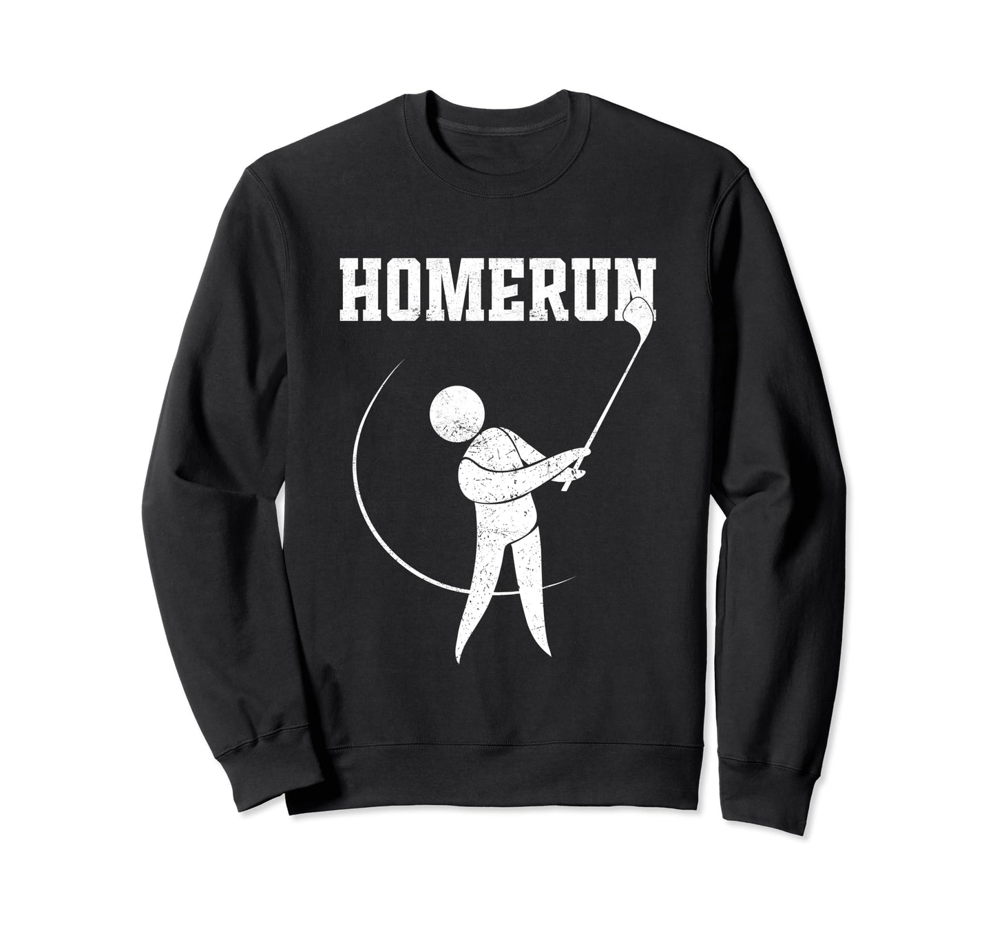 Homerun Baseball Golf Hole One Sweatshirt - Novelty Apparel Men Women - T-Shirt, Sweatshirt, Hoodie
