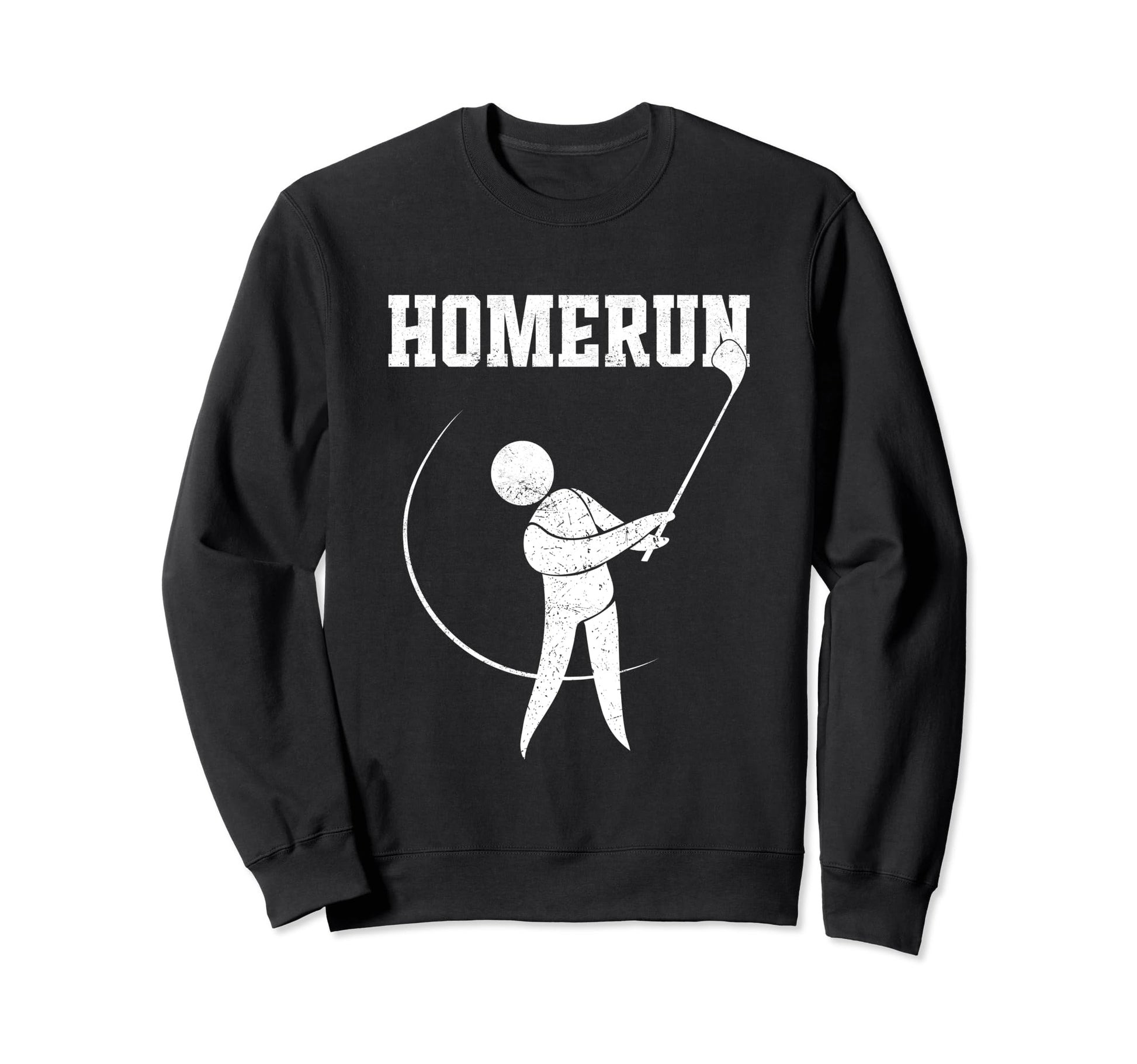 Homerun Baseball Golf Hole One Sweatshirt - Novelty Apparel Men Women - T-Shirt, Sweatshirt, Hoodie