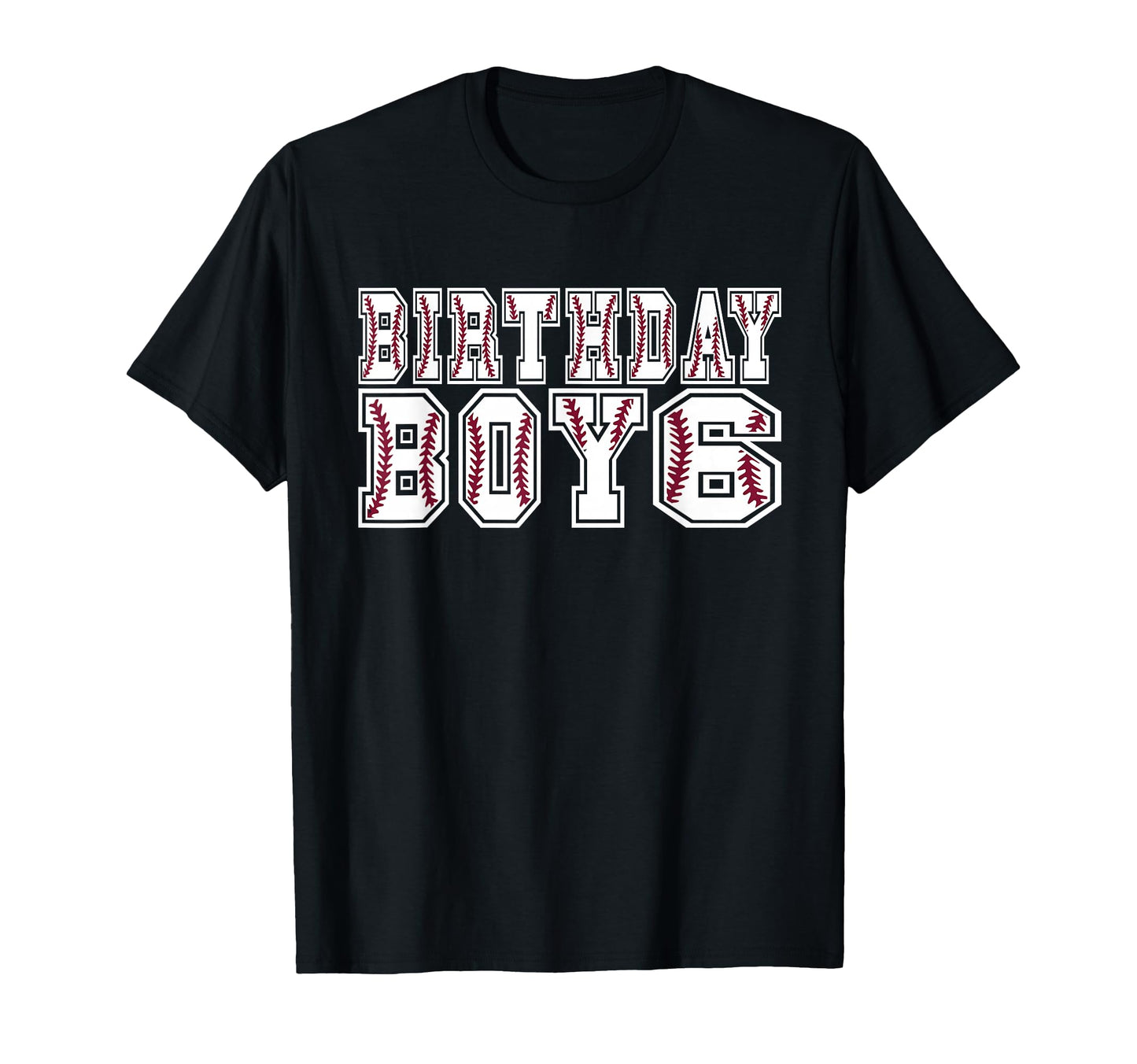 6Th Birthday 6 Years Old Baseball T-Shirt - Streetwear Style Men Women - T-Shirt, Sweatshirt, Hoodie