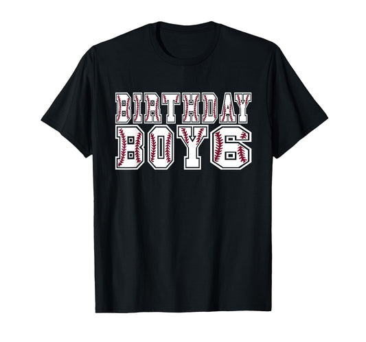 6Th Birthday 6 Years Old Baseball T-Shirt - Streetwear Style Men Women - T-Shirt, Sweatshirt, Hoodie