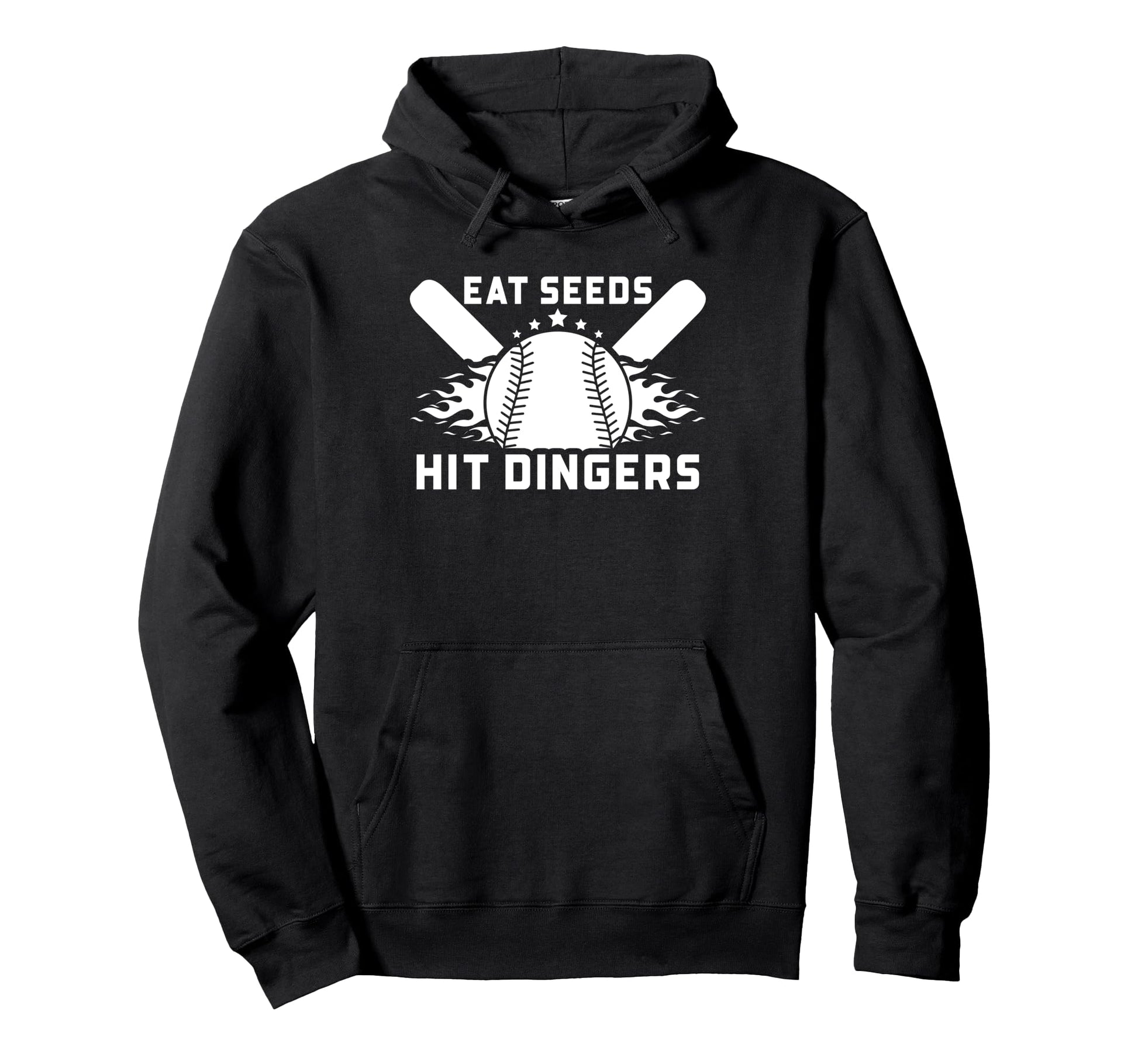 Funny Baseball Softball Sayings Eat Hoodie - Trendy Graphic Men Women - T-Shirt, Sweatshirt, Hoodie