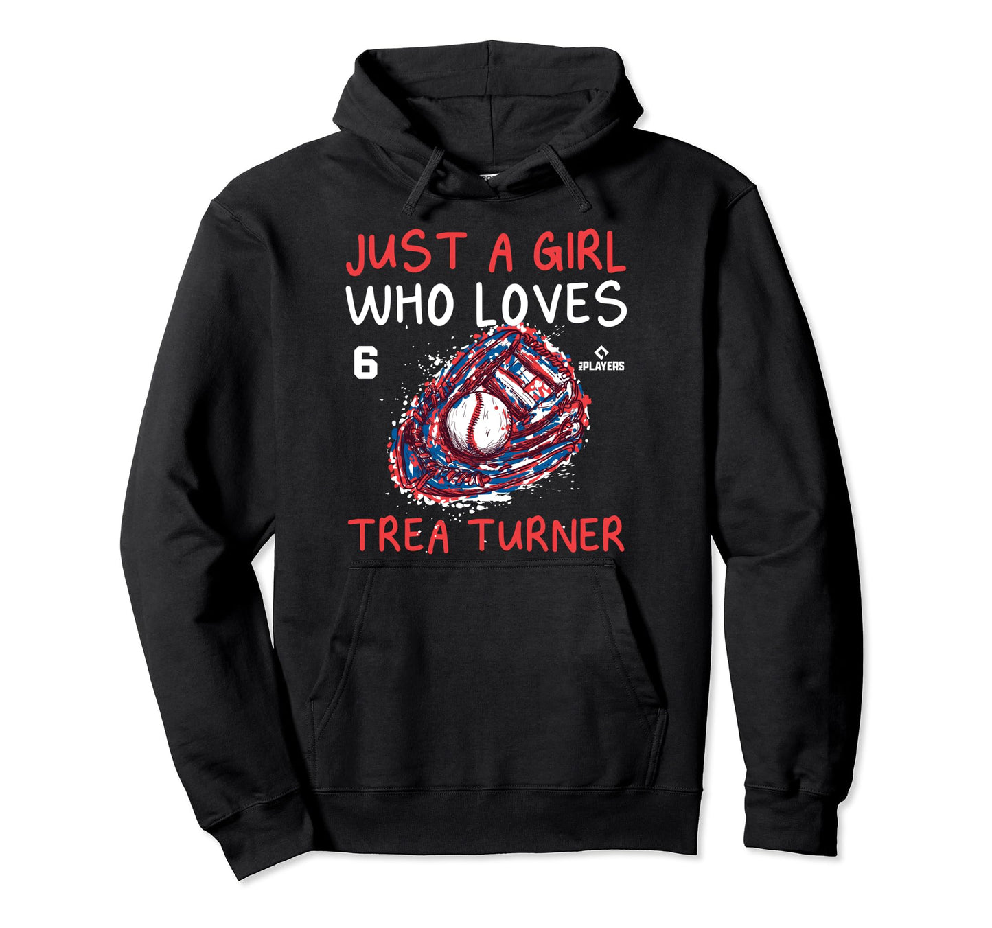 Who Loves Trea Turner Los Angeles Baseball Hoodie - Graphic Print Men Women - T-Shirt, Sweatshirt, Hoodie