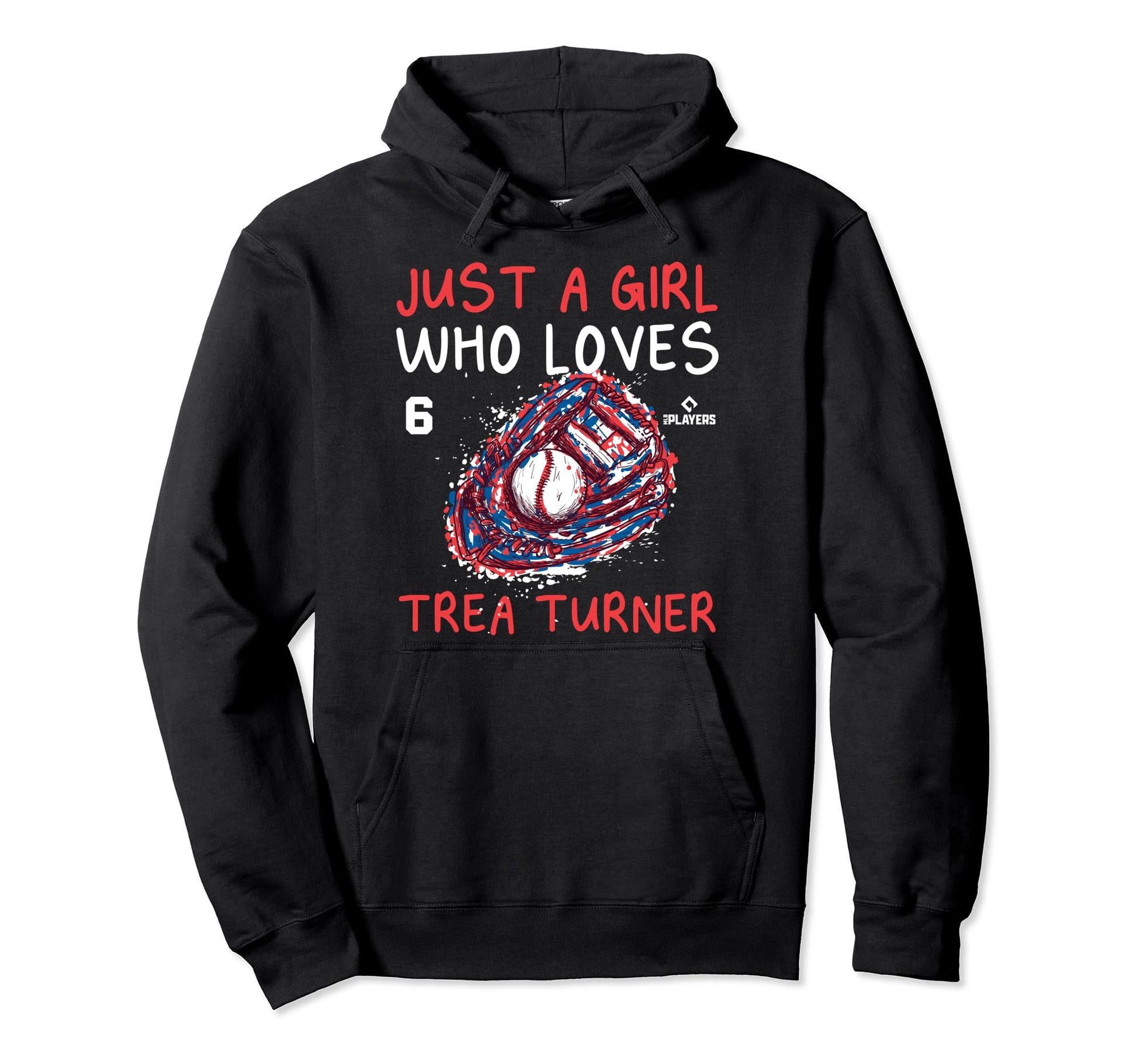 Who Loves Trea Turner Los Angeles Baseball Hoodie - Graphic Print Men Women - T-Shirt, Sweatshirt, Hoodie