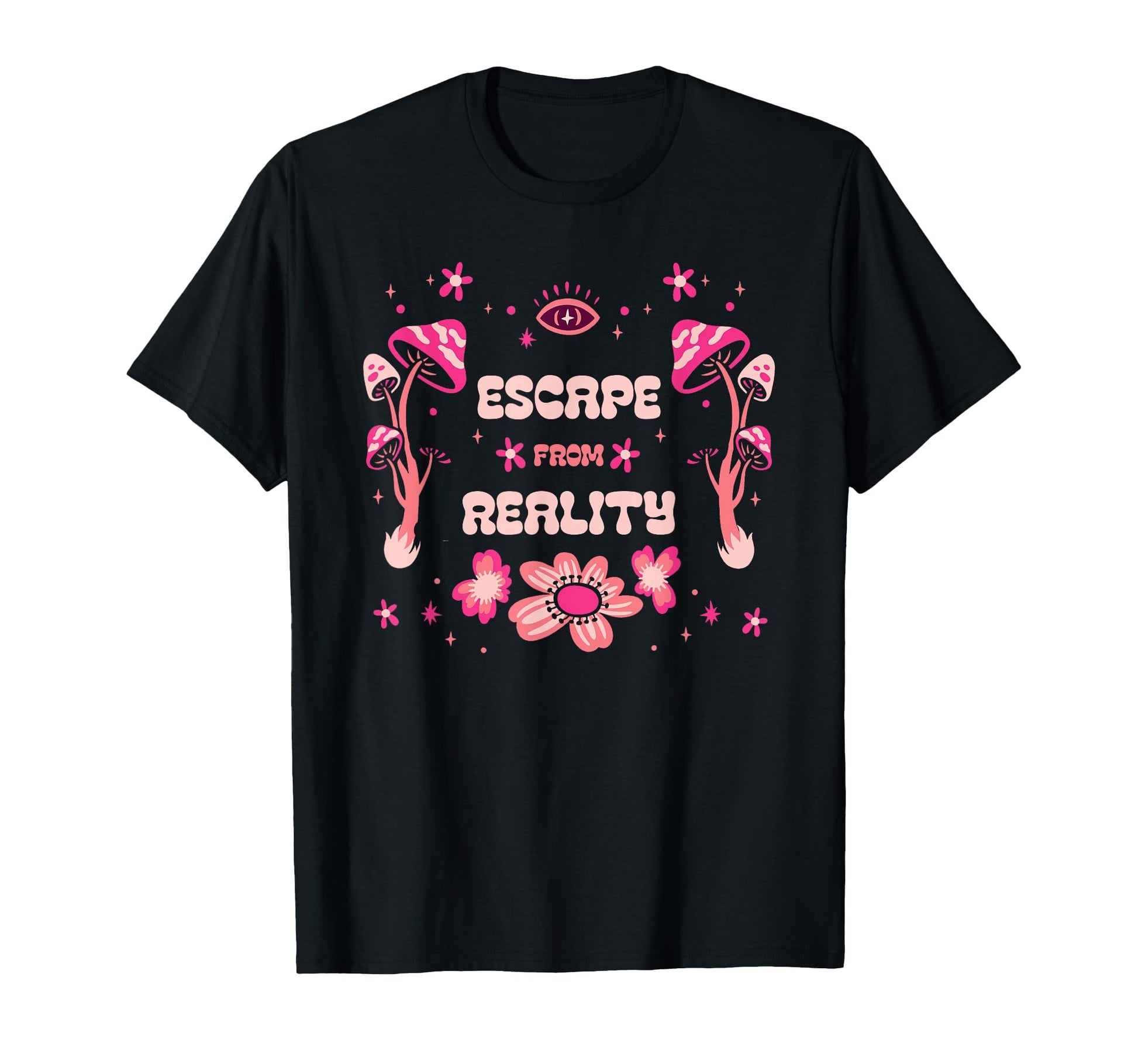 Magic Mushrooms Psychedelic Trip T-Shirt - Fun Novelty Design Men Women - T-Shirt, Sweatshirt, Hoodie