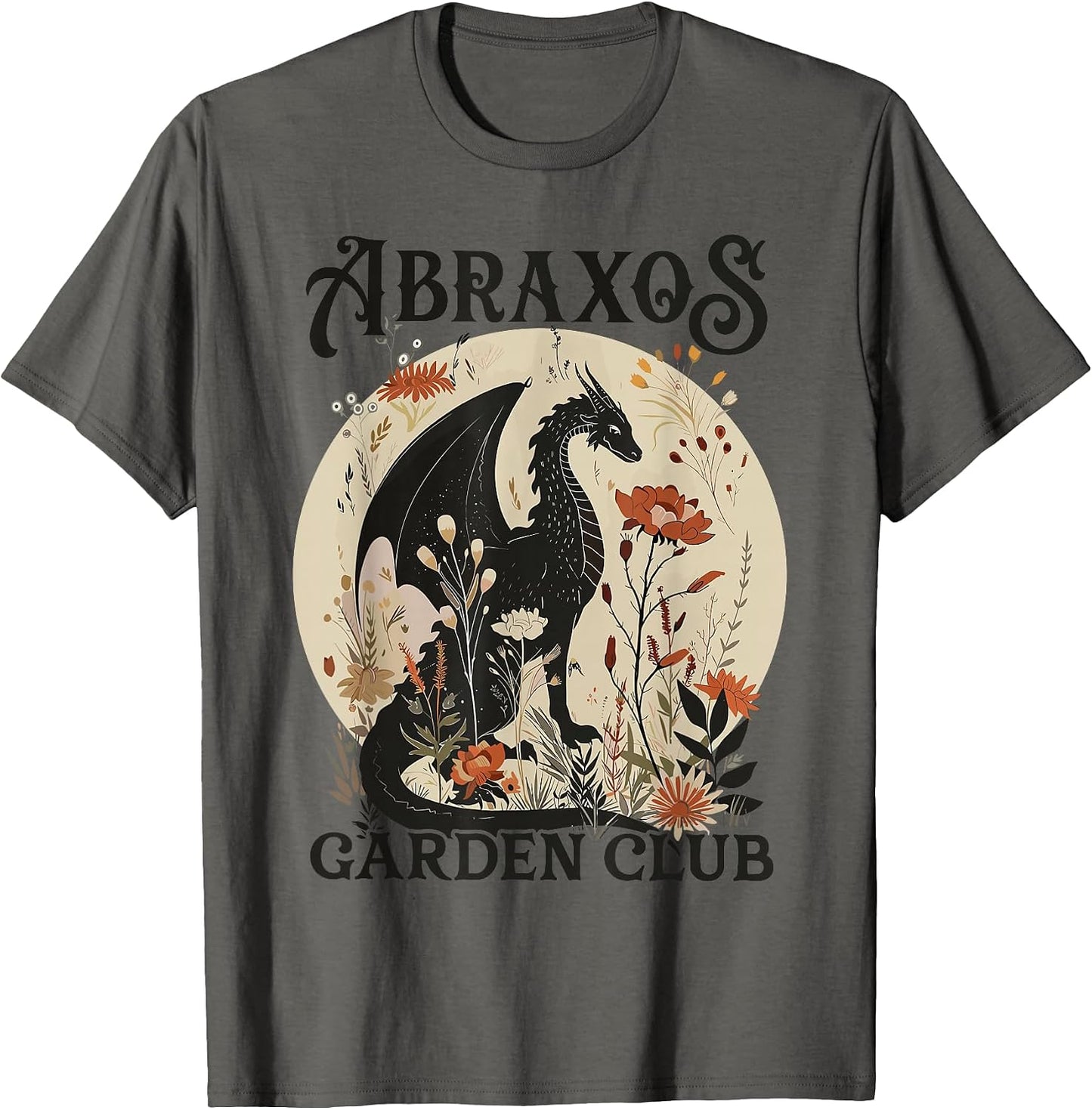 Retro Fantasy Dragon Bookish Book Lover Womens Men - Adult & Kids T-Shirts, Sweatshirts & Hoodies apparel design preview 1