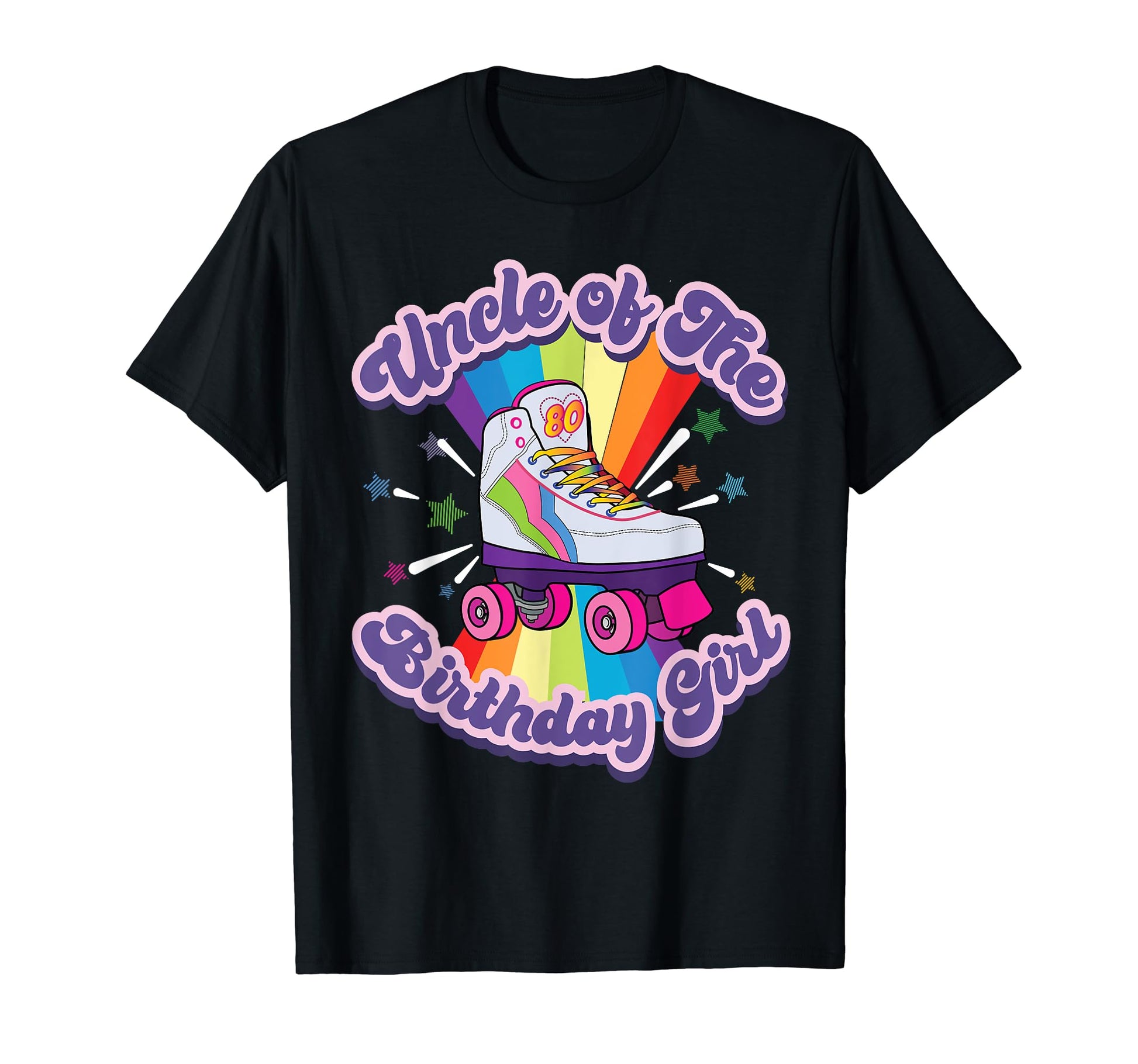 Uncle Birthday Funny Roller Skate T-Shirt - Aesthetic Graphic for Adults - T-Shirt, Sweatshirt, Hoodie