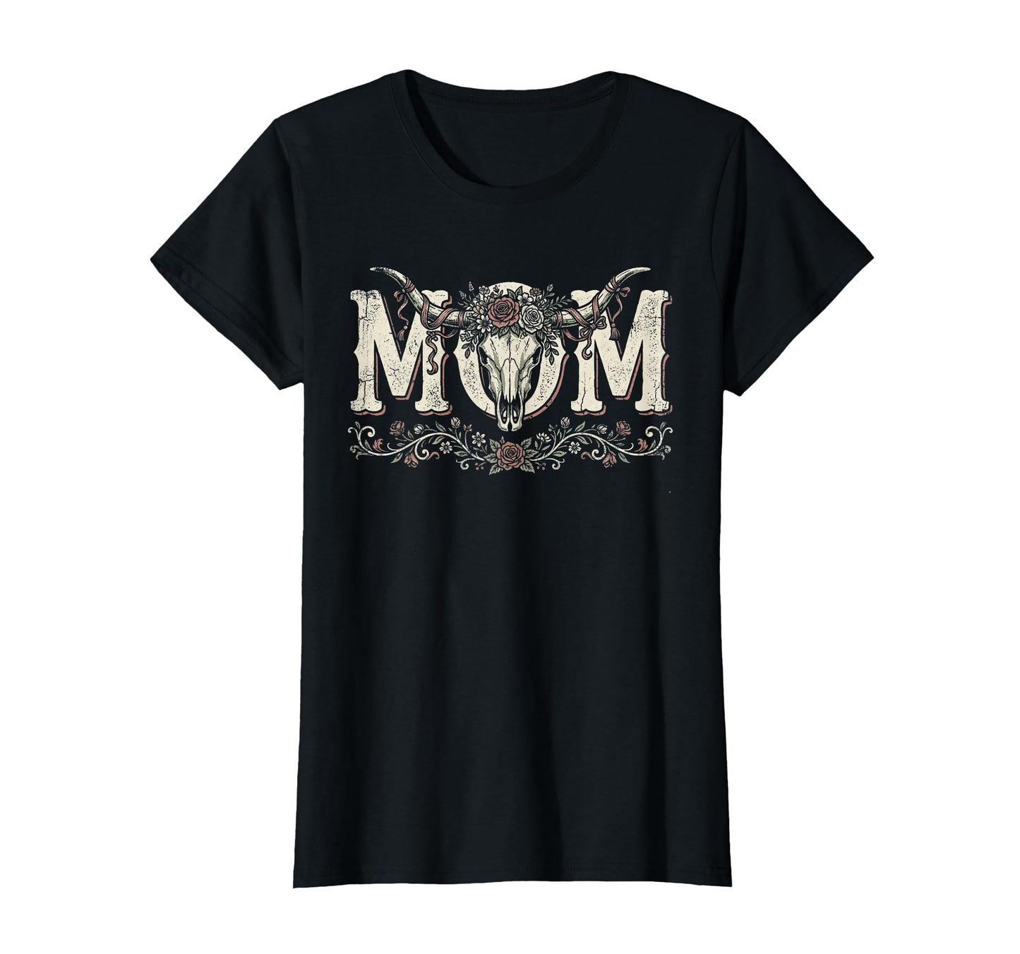 Western Mom Country Rodeo Cowgirl T-Shirt - Minimalist Print for Adults - T-Shirt, Sweatshirt, Hoodie