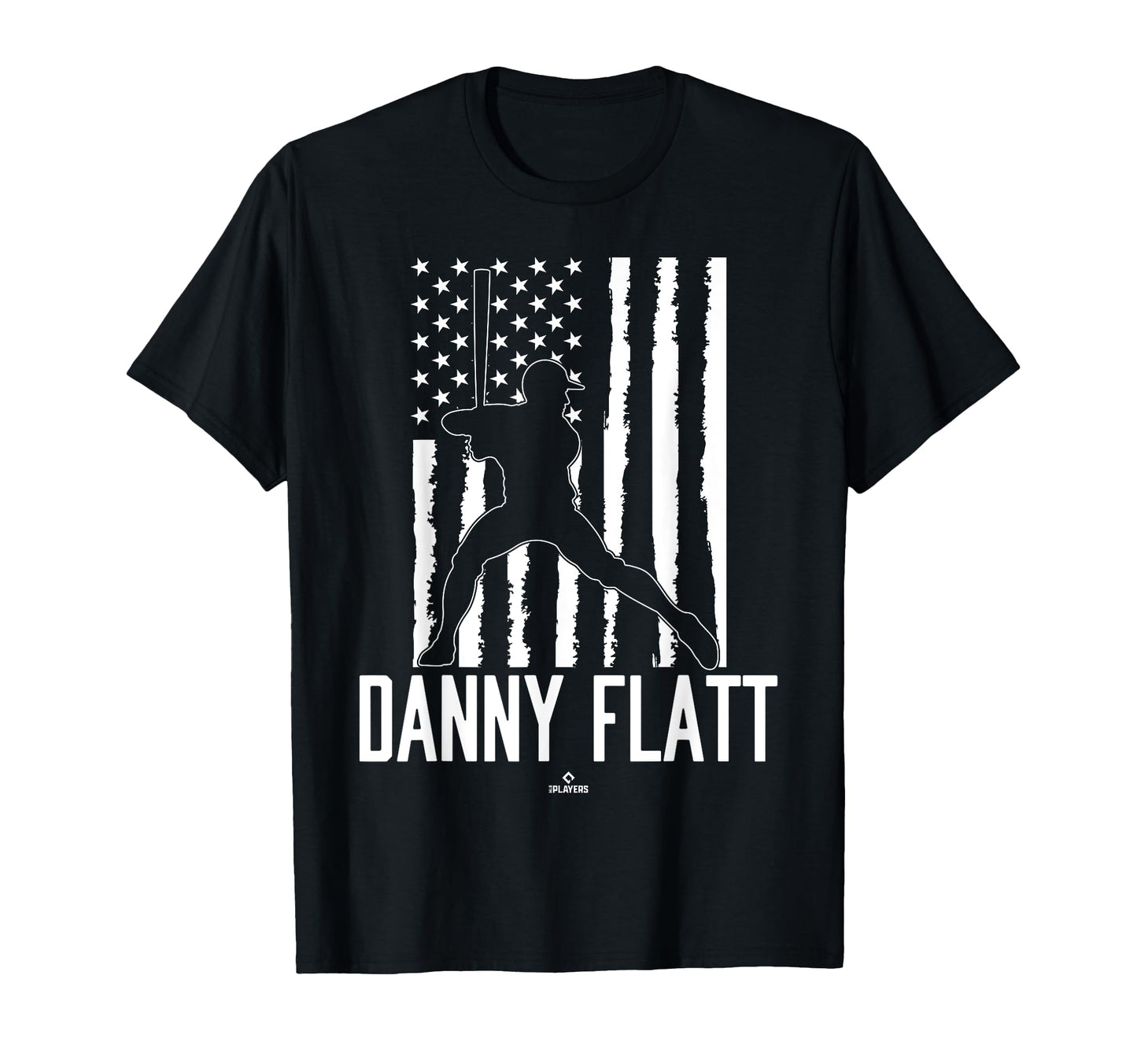 Distressed Flag Swing Danny Flatt T-Shirt - Minimalist Print for Adults - T-Shirt, Sweatshirt, Hoodie