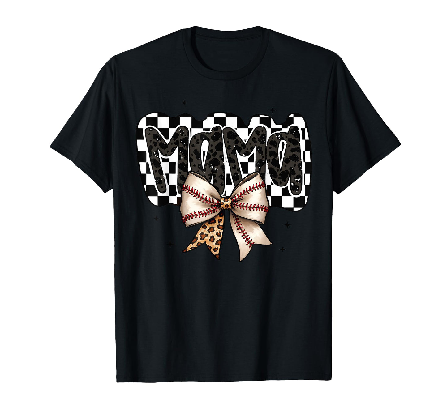 Mama Coquette Bow Game Day Baseball T-Shirt - Unique Graphic Men Women - T-Shirt, Sweatshirt, Hoodie