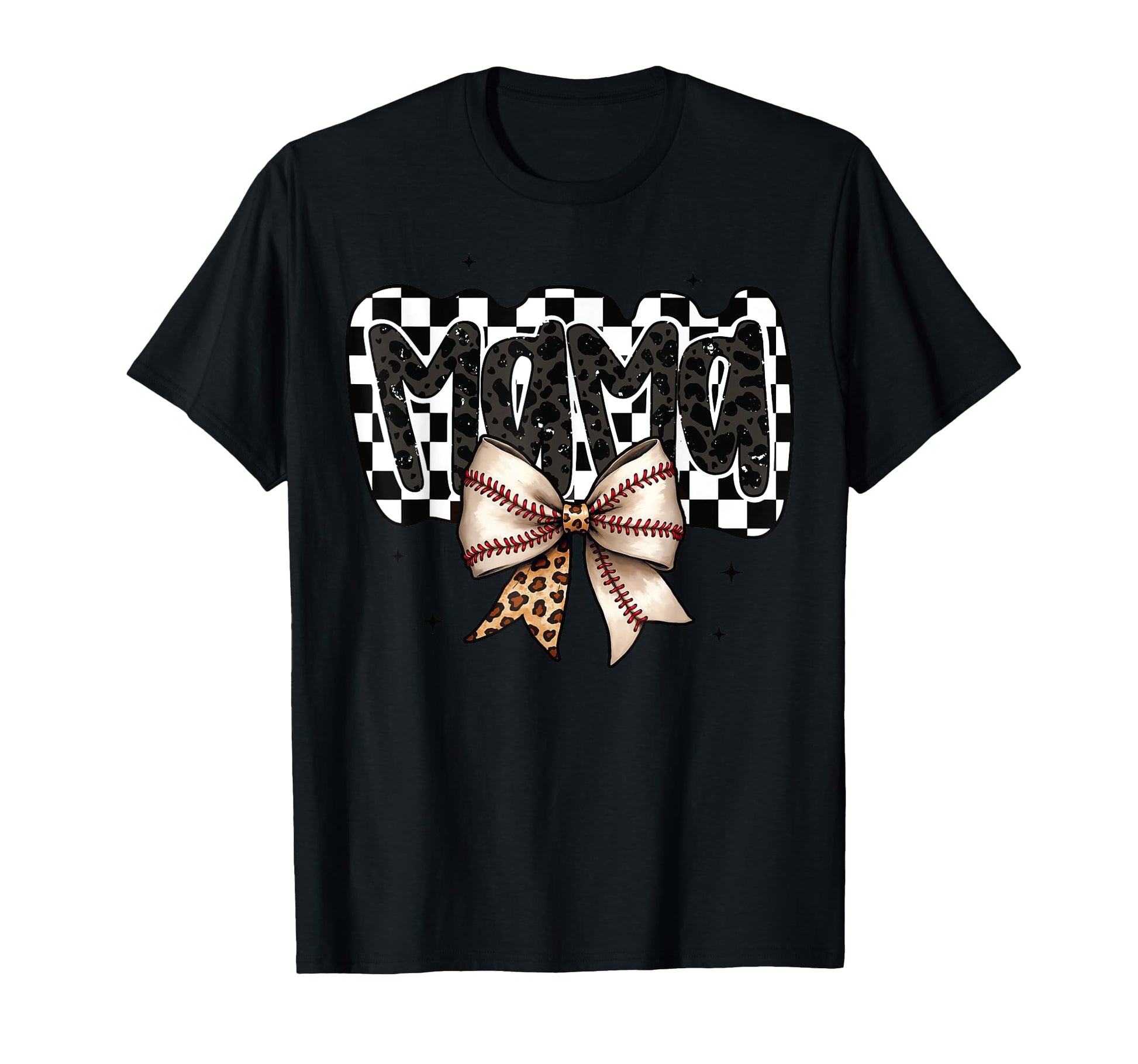 Mama Coquette Bow Game Day Baseball T-Shirt - Unique Graphic Men Women - T-Shirt, Sweatshirt, Hoodie