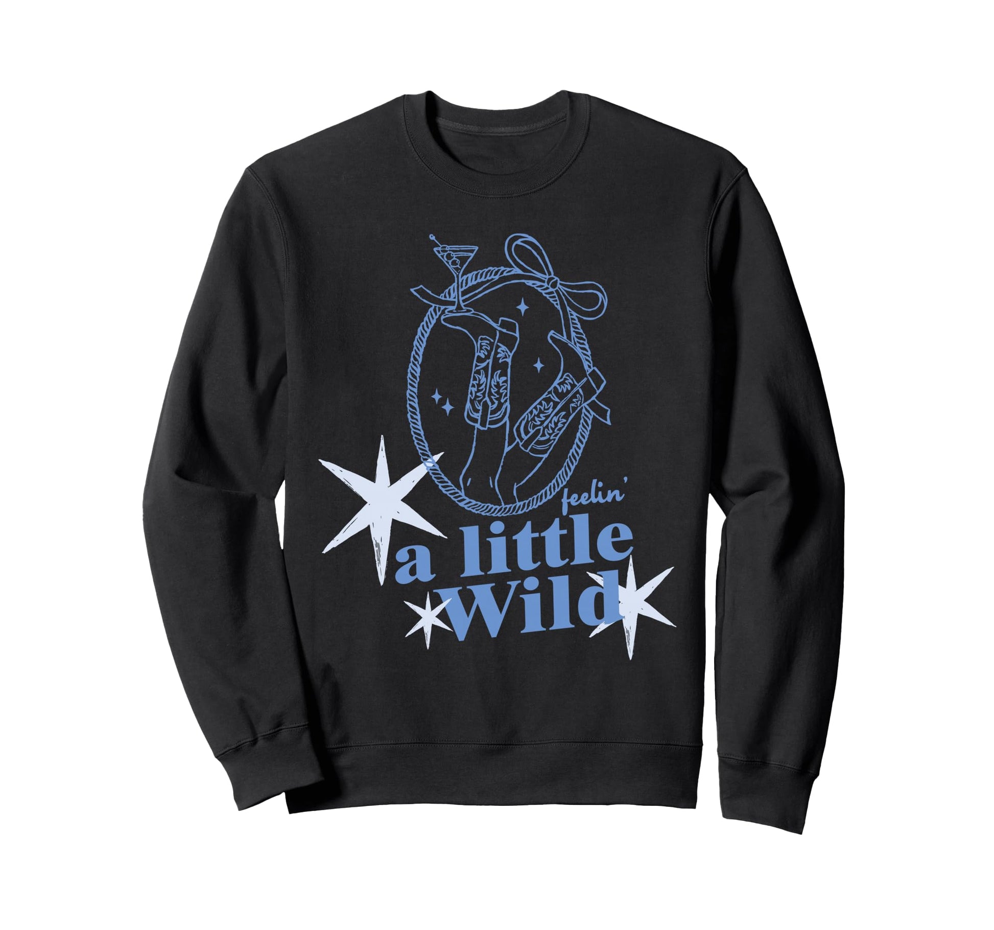 Little Wild Feelin Cocktail Summer Sweatshirt - Streetwear Style Unisex - T-Shirt, Sweatshirt, Hoodie
