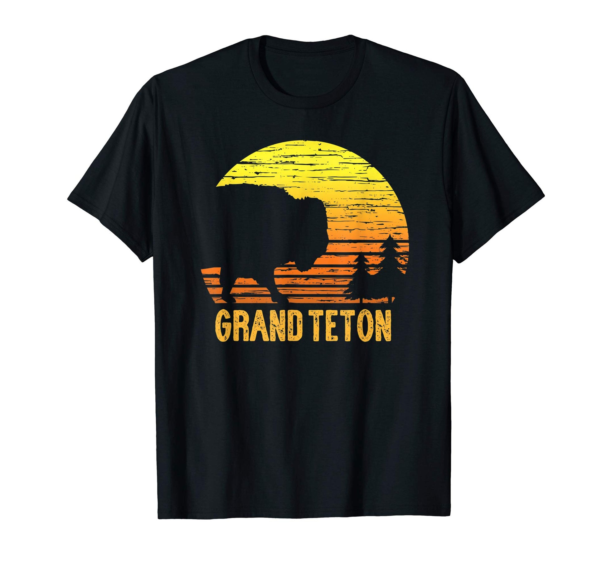 Grand Teton National Park Travel Gift T-Shirt - Minimalist Print Unisex - T-Shirt, Sweatshirt, Hoodie