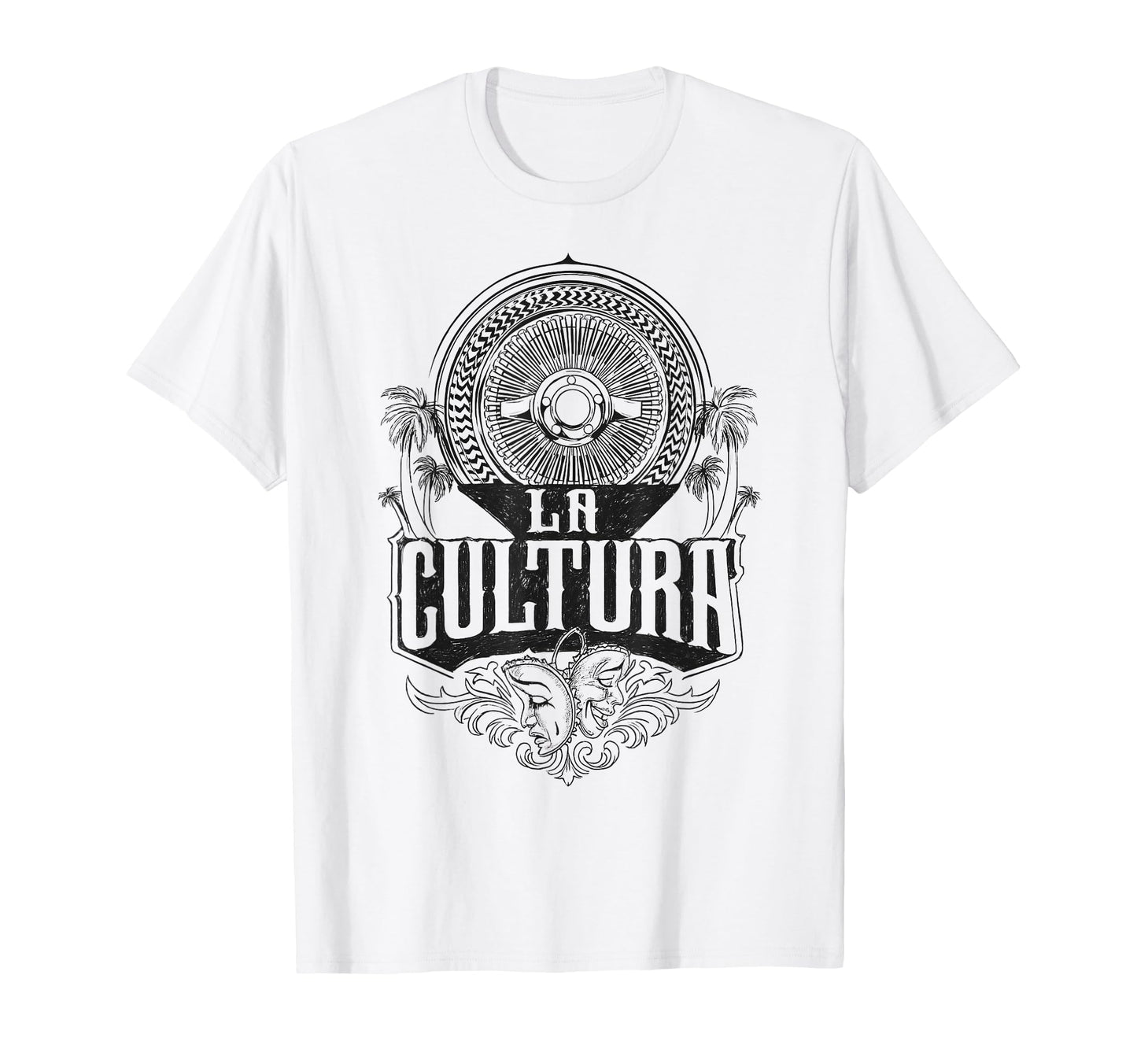 Chicano Mexican Culture Lowriders T-Shirt - Fun Novelty Design for Adults - T-Shirt, Sweatshirt, Hoodie
