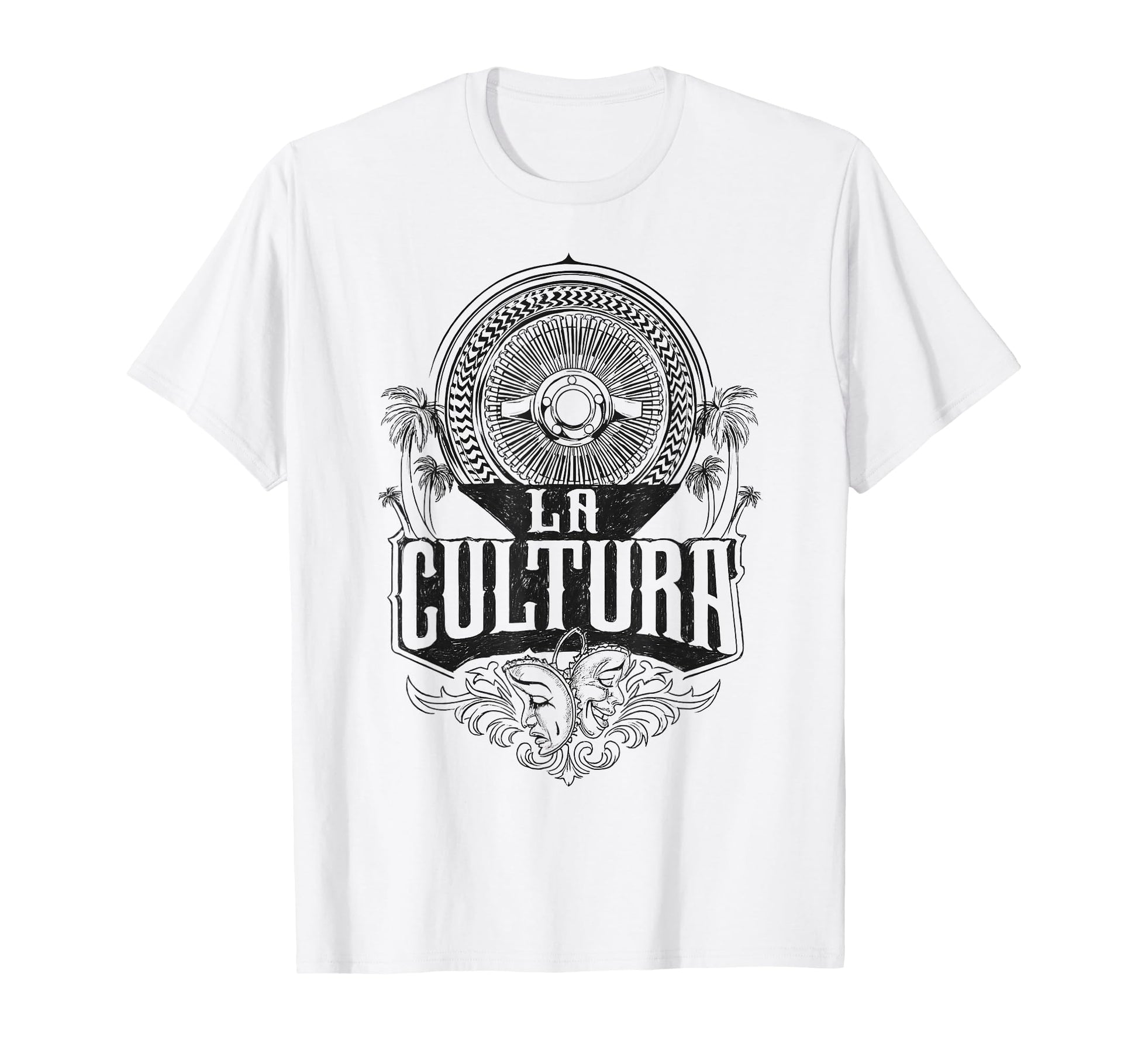 Chicano Mexican Culture Lowriders T-Shirt - Fun Novelty Design for Adults - T-Shirt, Sweatshirt, Hoodie