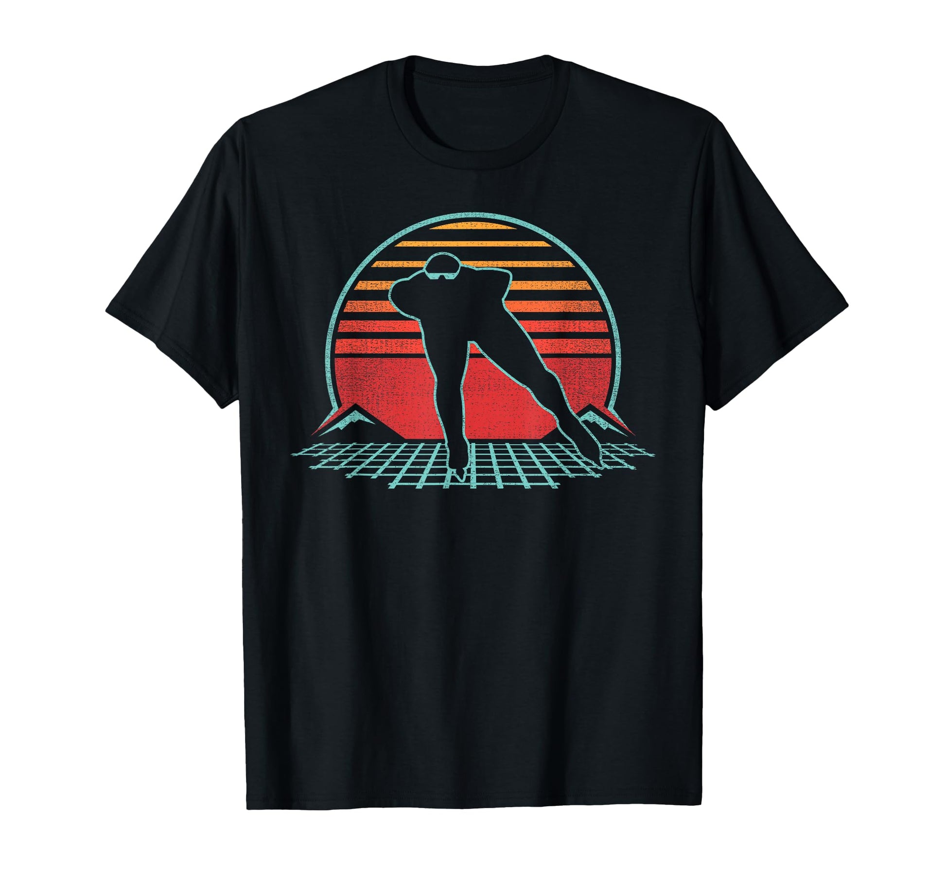 Speed Skating 80S Skater Gift T-Shirt - Streetwear Style Unisex - T-Shirt, Sweatshirt, Hoodie