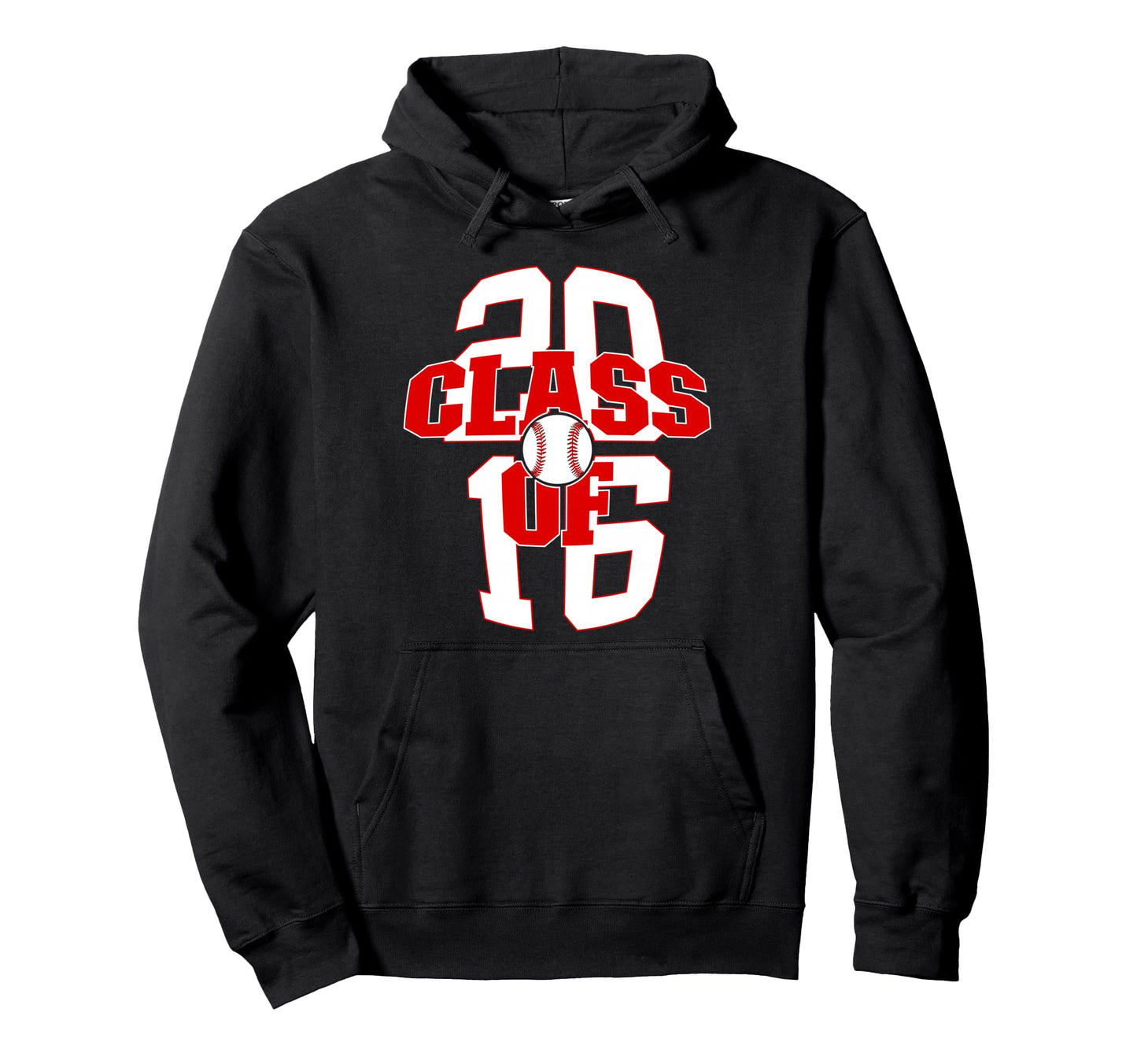 10 Years Class 2016 Baseball 10Th Hoodie - Fun Novelty Design Unisex - T-Shirt, Sweatshirt, Hoodie