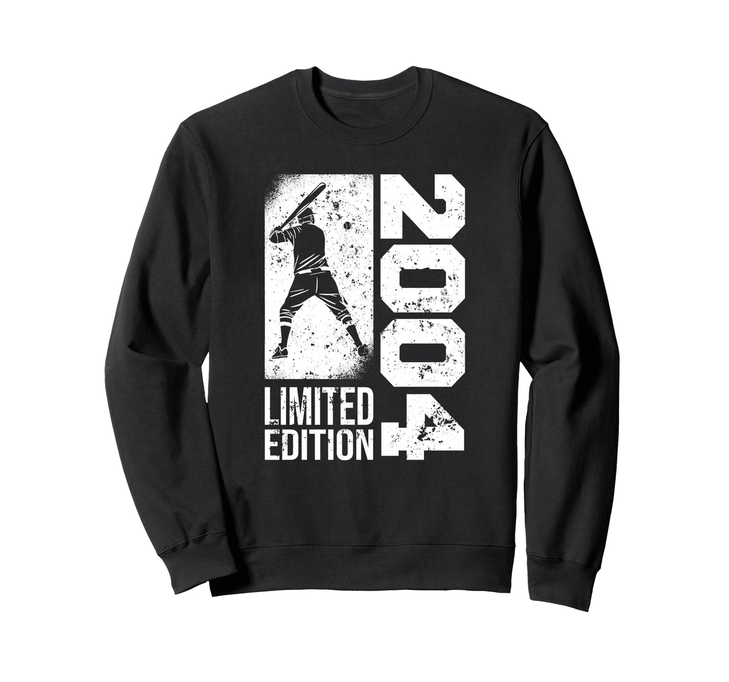 Baseball Player Born 2004 Birthday Sweatshirt - Minimalist Print Men Women - T-Shirt, Sweatshirt, Hoodie