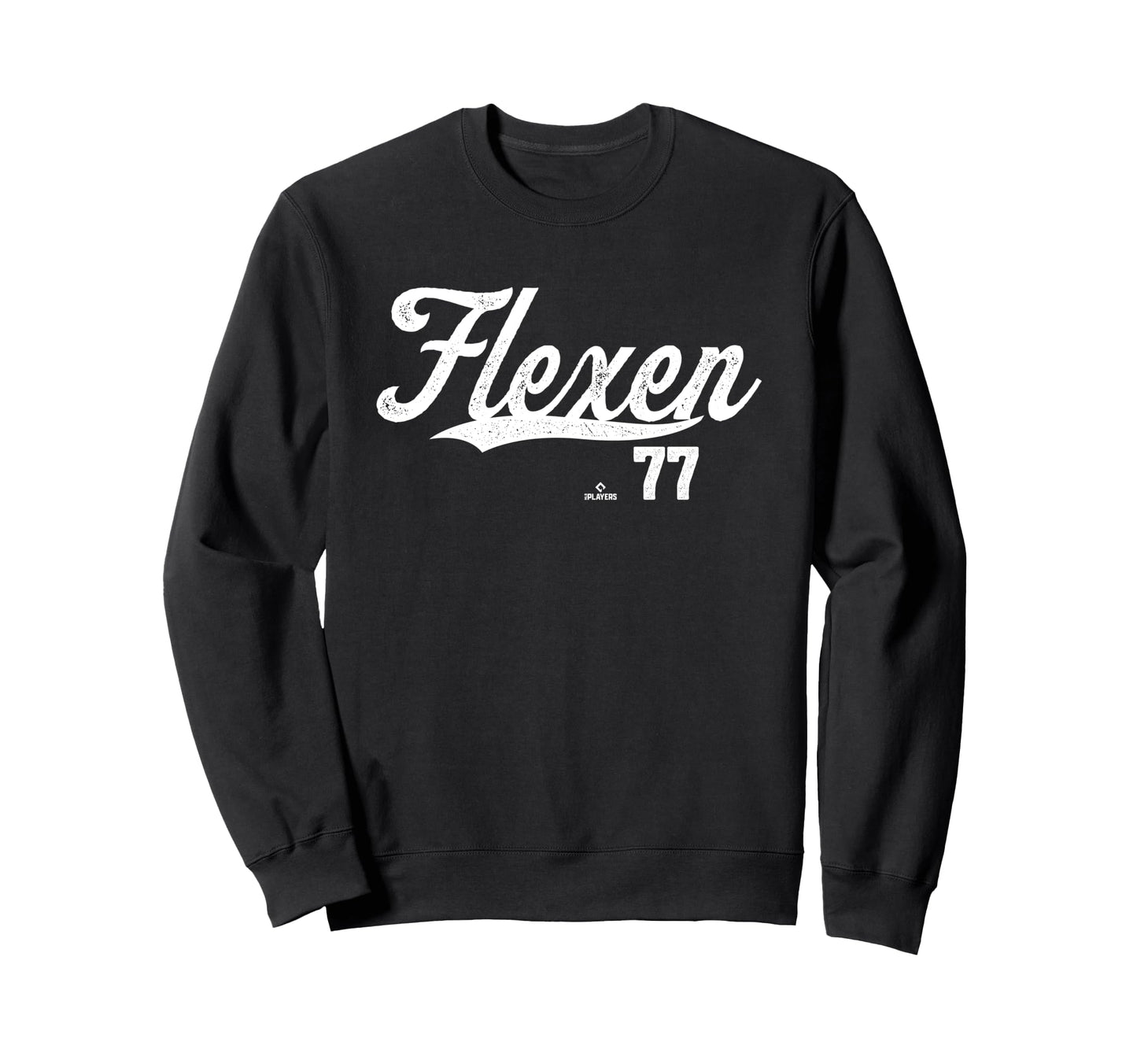 Distressed Swoosh Chris Flexen Sweatshirt - Minimalist Print Unisex - T-Shirt, Sweatshirt, Hoodie