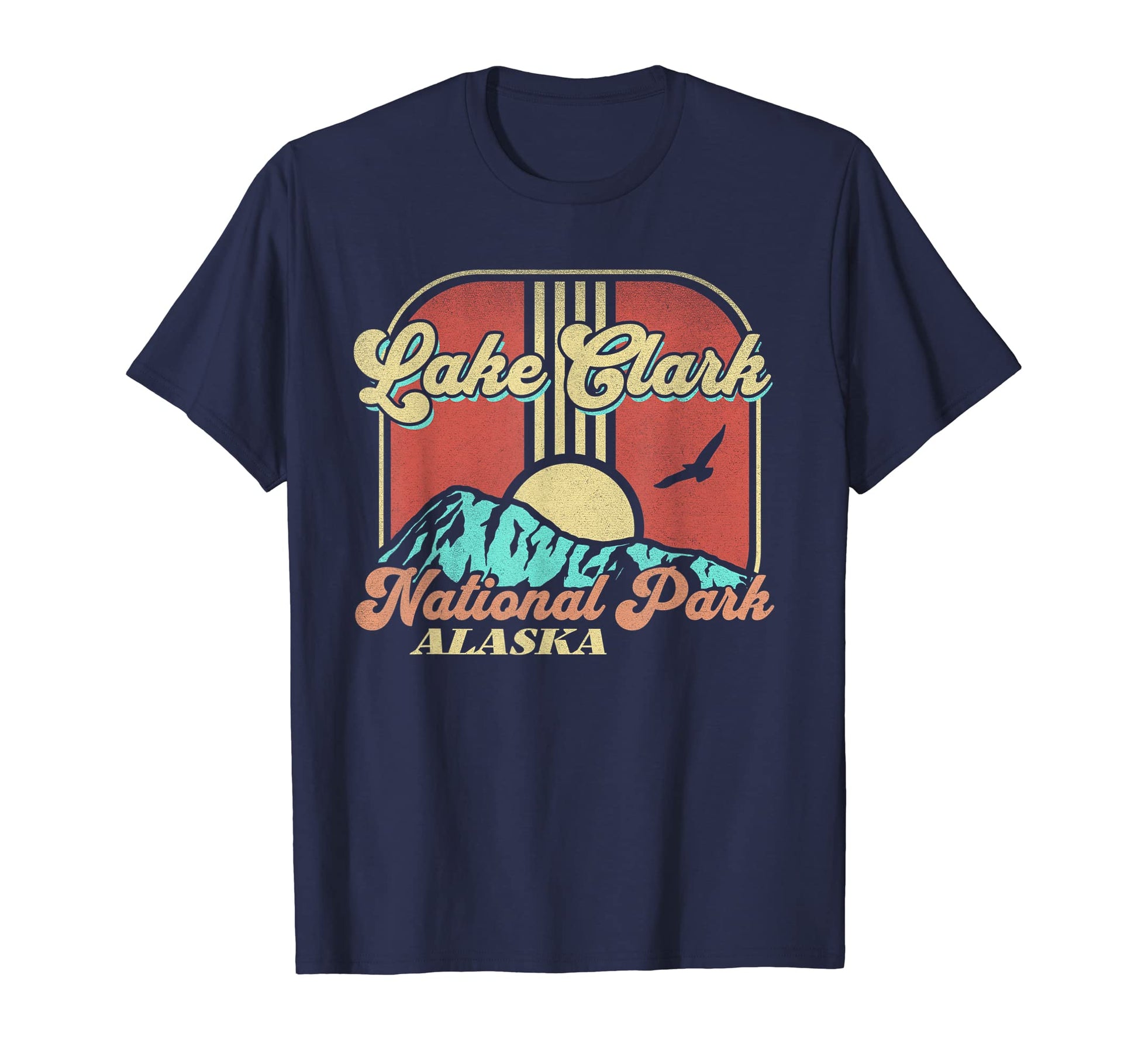 Lake Clark National Park Alaska Nature T-Shirt - Fun Novelty Design Unisex - T-Shirt, Sweatshirt, Hoodie