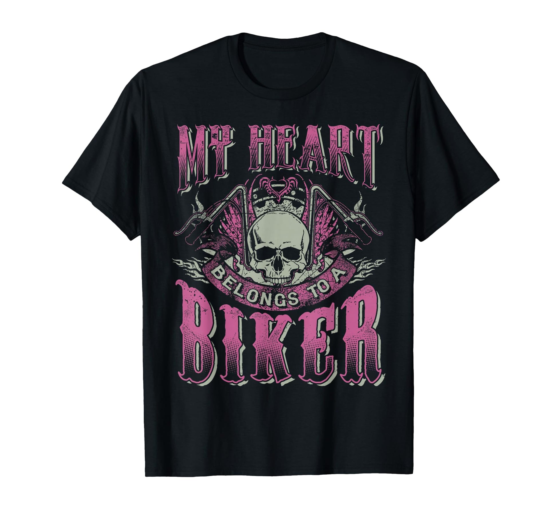 Motorcycle Babe Gift Wife Mom My T-Shirt - Custom Art Print for Adults - T-Shirt, Sweatshirt, Hoodie