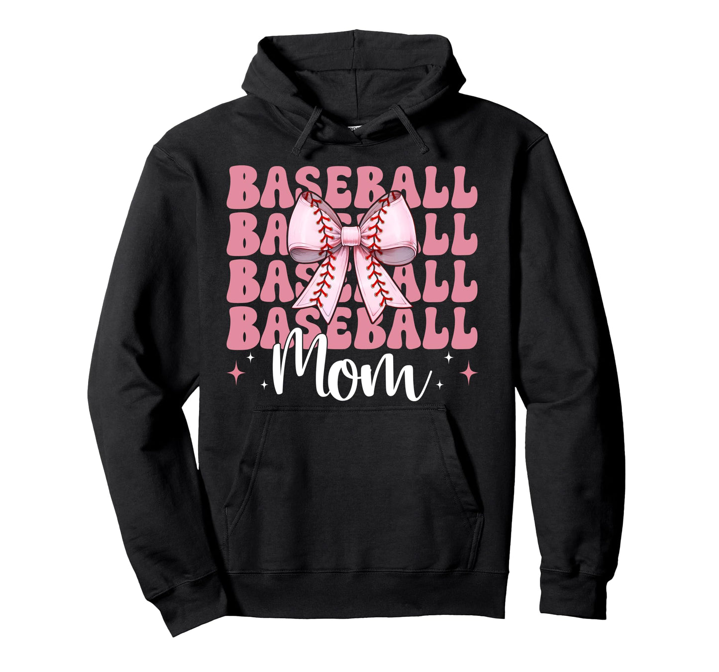 Baseball Mom Baseball Mama Mothers Day Hoodie - Unique Graphic for Adults - T-Shirt, Sweatshirt, Hoodie