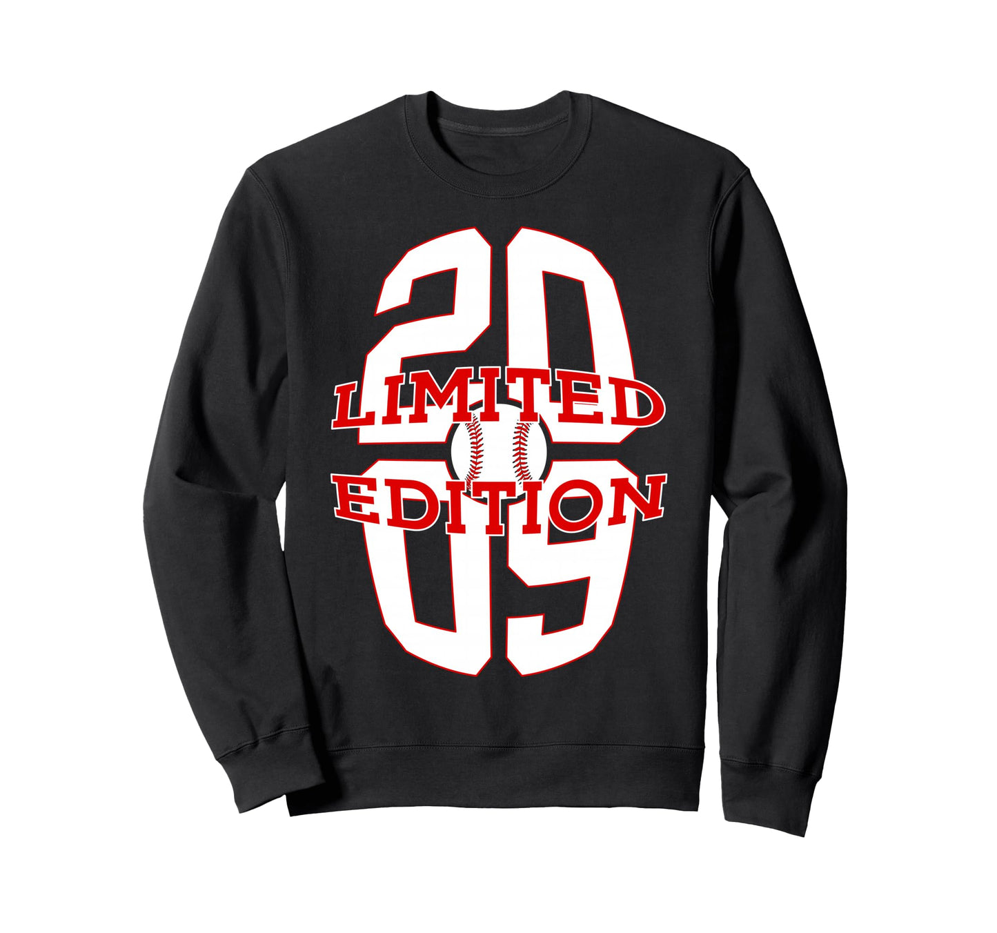 17 Years 2009 Baseball 17Th Birthday Sweatshirt - Trendy Graphic Unisex - T-Shirt, Sweatshirt, Hoodie
