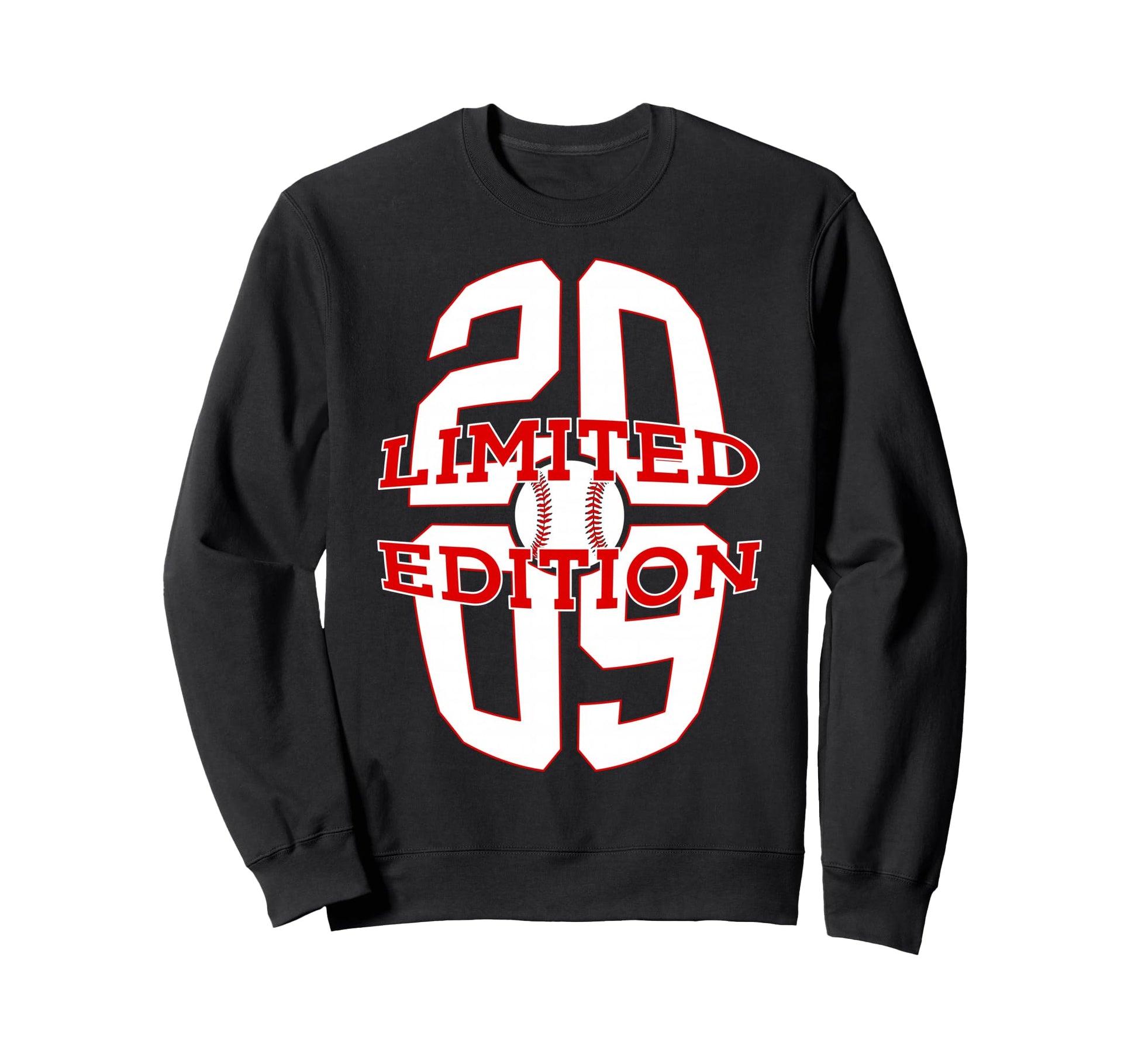 17 Years 2009 Baseball 17Th Birthday Sweatshirt - Trendy Graphic Unisex - T-Shirt, Sweatshirt, Hoodie