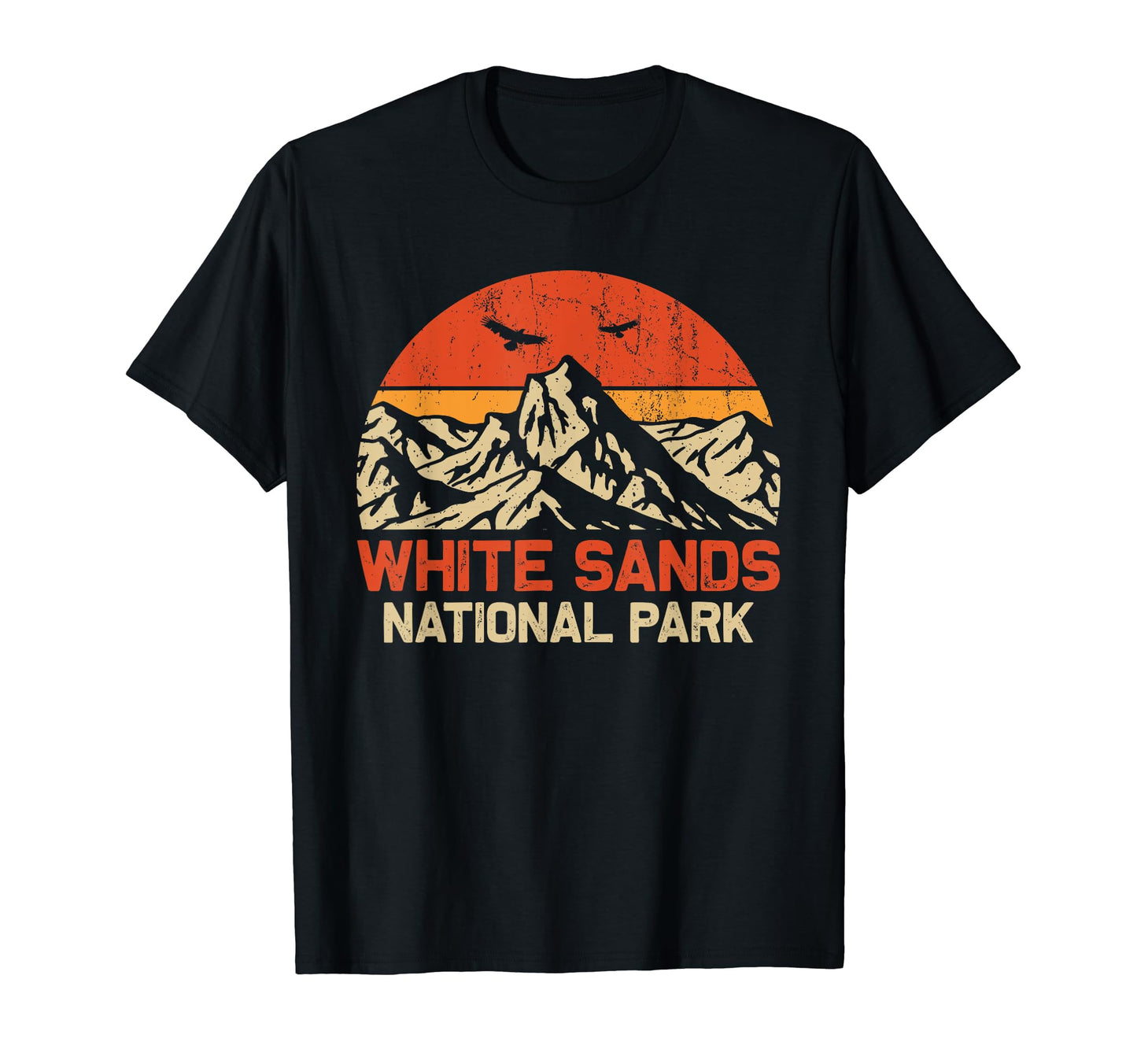 Travel Lover Mountain White Sands T-Shirt - Unique Graphic for Adults - T-Shirt, Sweatshirt, Hoodie