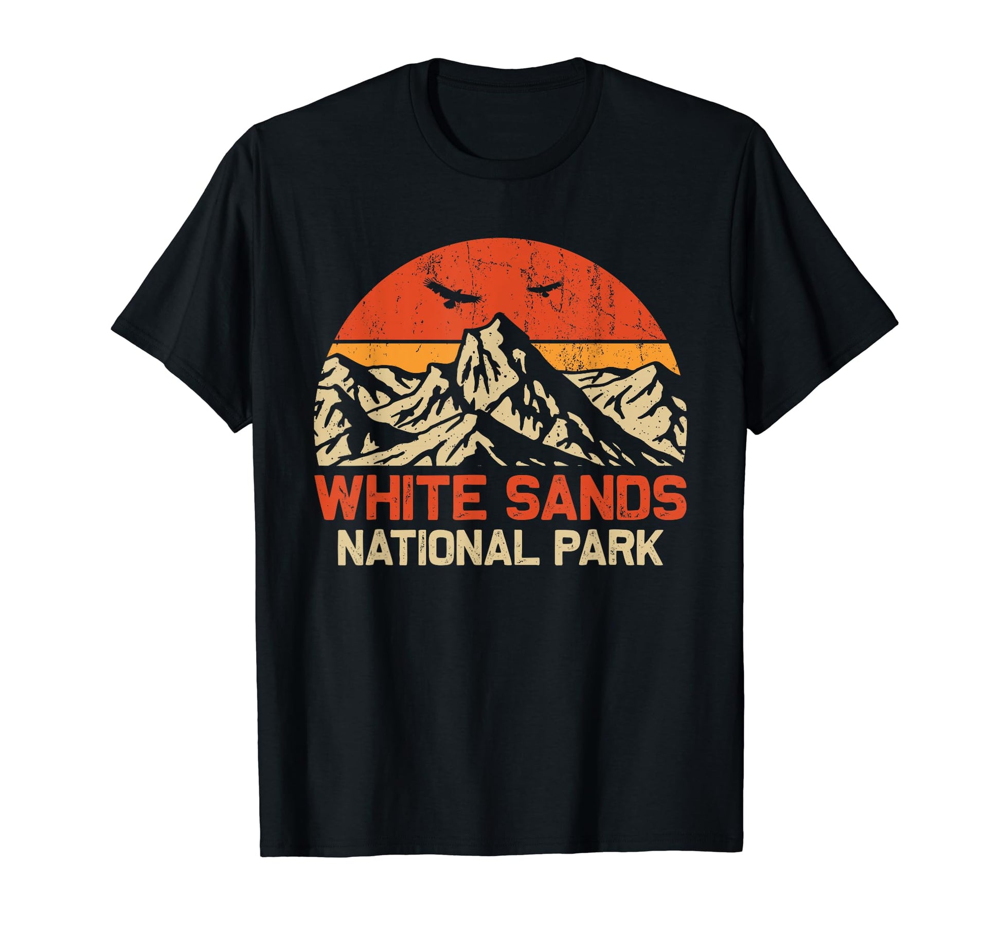 Travel Lover Mountain White Sands T-Shirt - Unique Graphic for Adults - T-Shirt, Sweatshirt, Hoodie