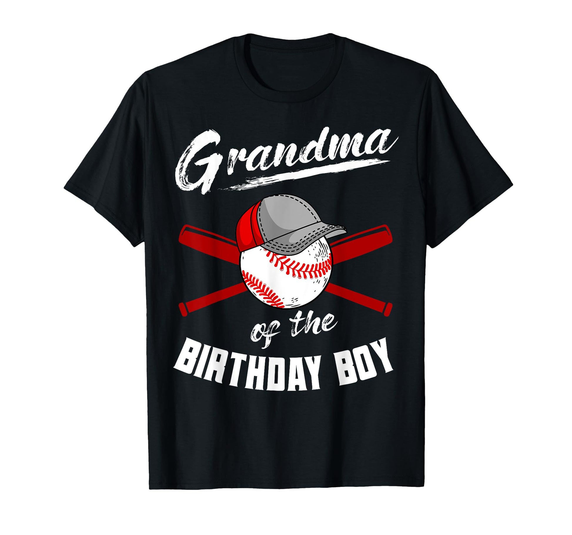Grandma Birthday Baseball Bday Party T-Shirt - Casual Everyday Wear Unisex - T-Shirt, Sweatshirt, Hoodie