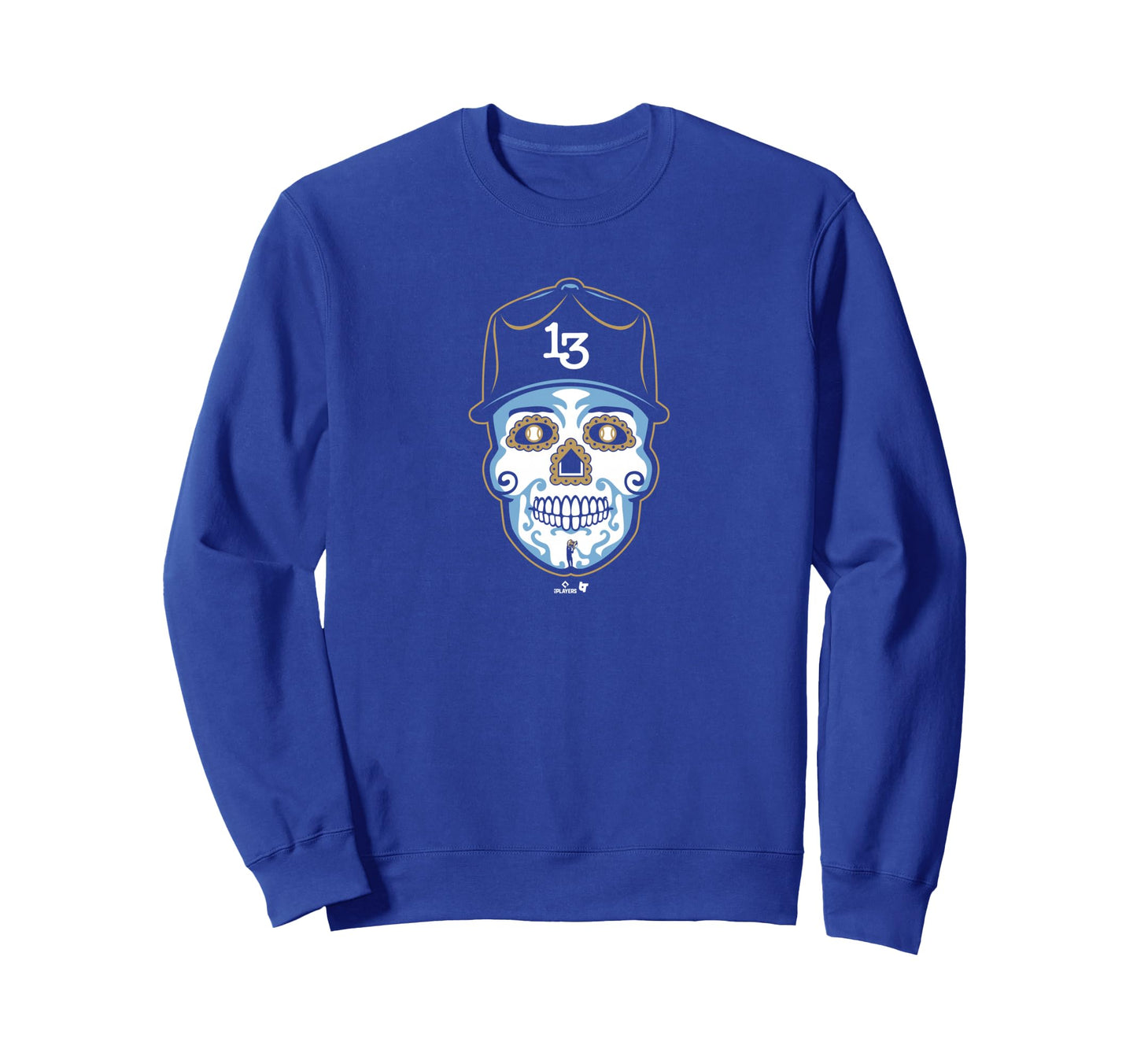 Salvador P Rez Sugar Skull Kansas Sweatshirt - Casual Everyday Wear Unisex - T-Shirt, Sweatshirt, Hoodie