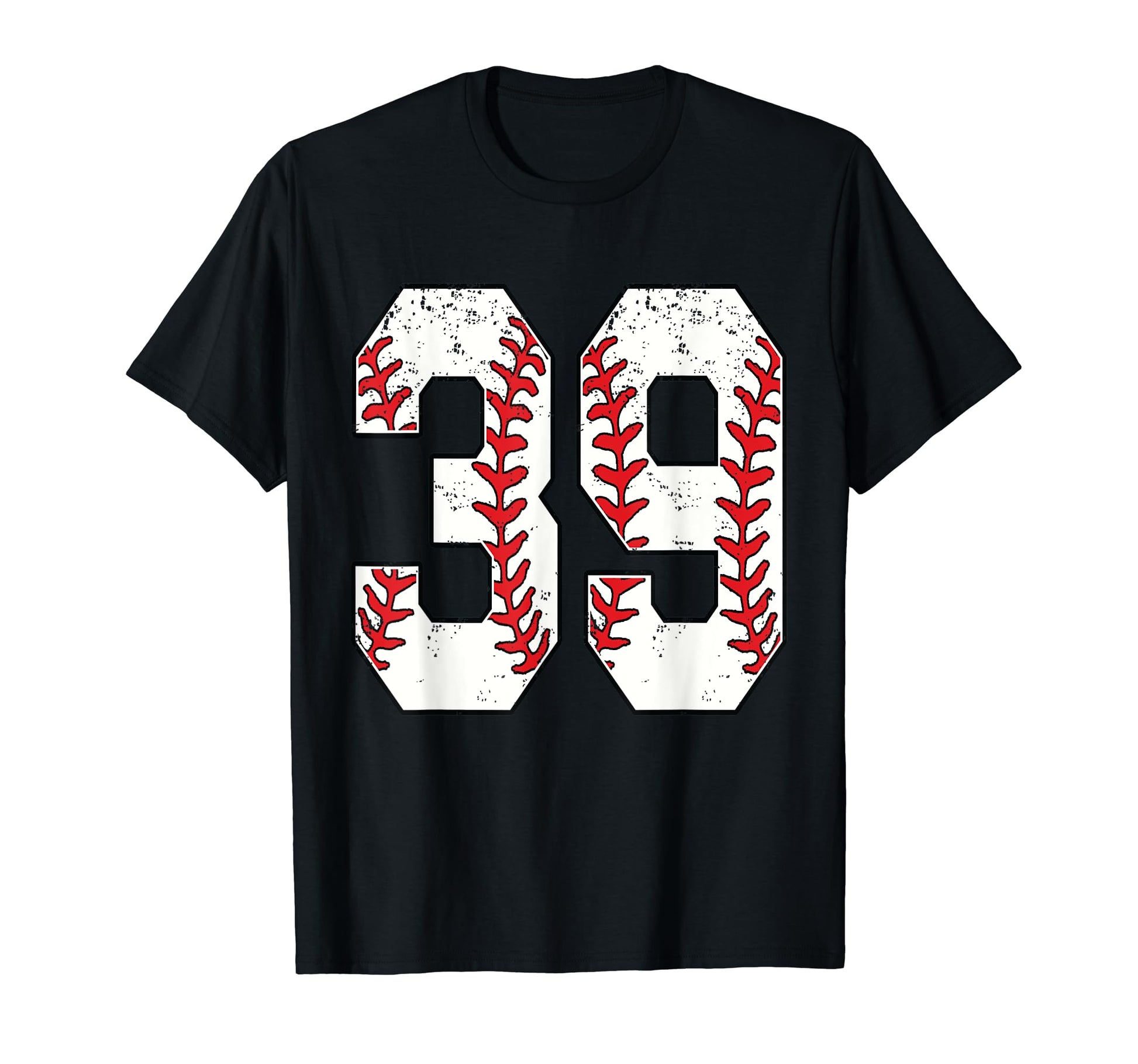 Number 39 Baseball 39 Jersey Number T-Shirt - Minimalist Print Unisex - T-Shirt, Sweatshirt, Hoodie