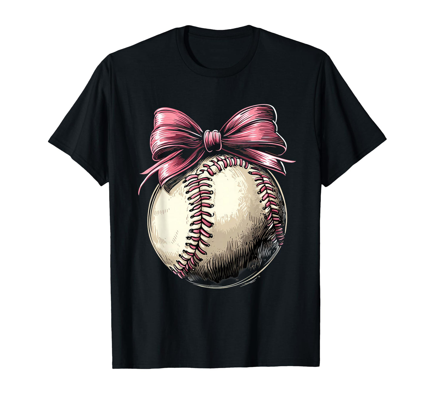 Baseball Coquette Bow Baseball Game T-Shirt - Streetwear Style Men Women - T-Shirt, Sweatshirt, Hoodie