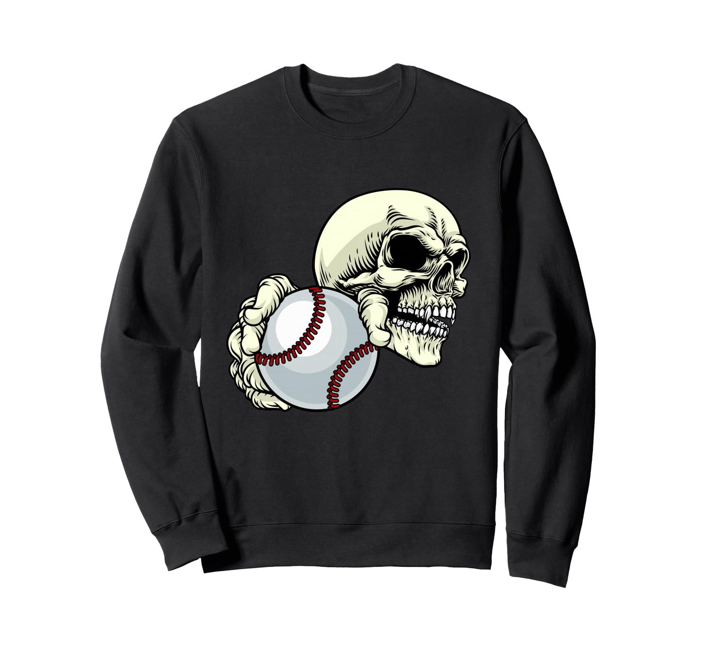 Skeleton Grim Reaper Skull Death Sweatshirt - Minimalist Print Men Women - T-Shirt, Sweatshirt, Hoodie