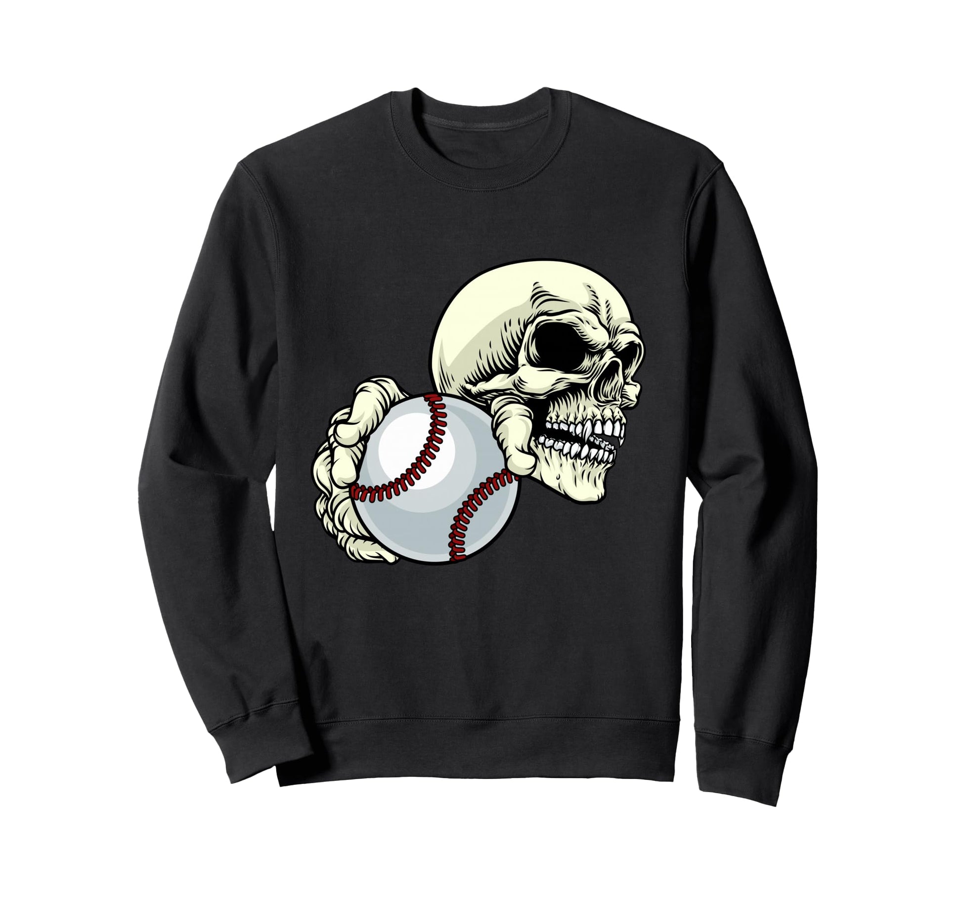 Skeleton Grim Reaper Skull Death Sweatshirt - Minimalist Print Men Women - T-Shirt, Sweatshirt, Hoodie