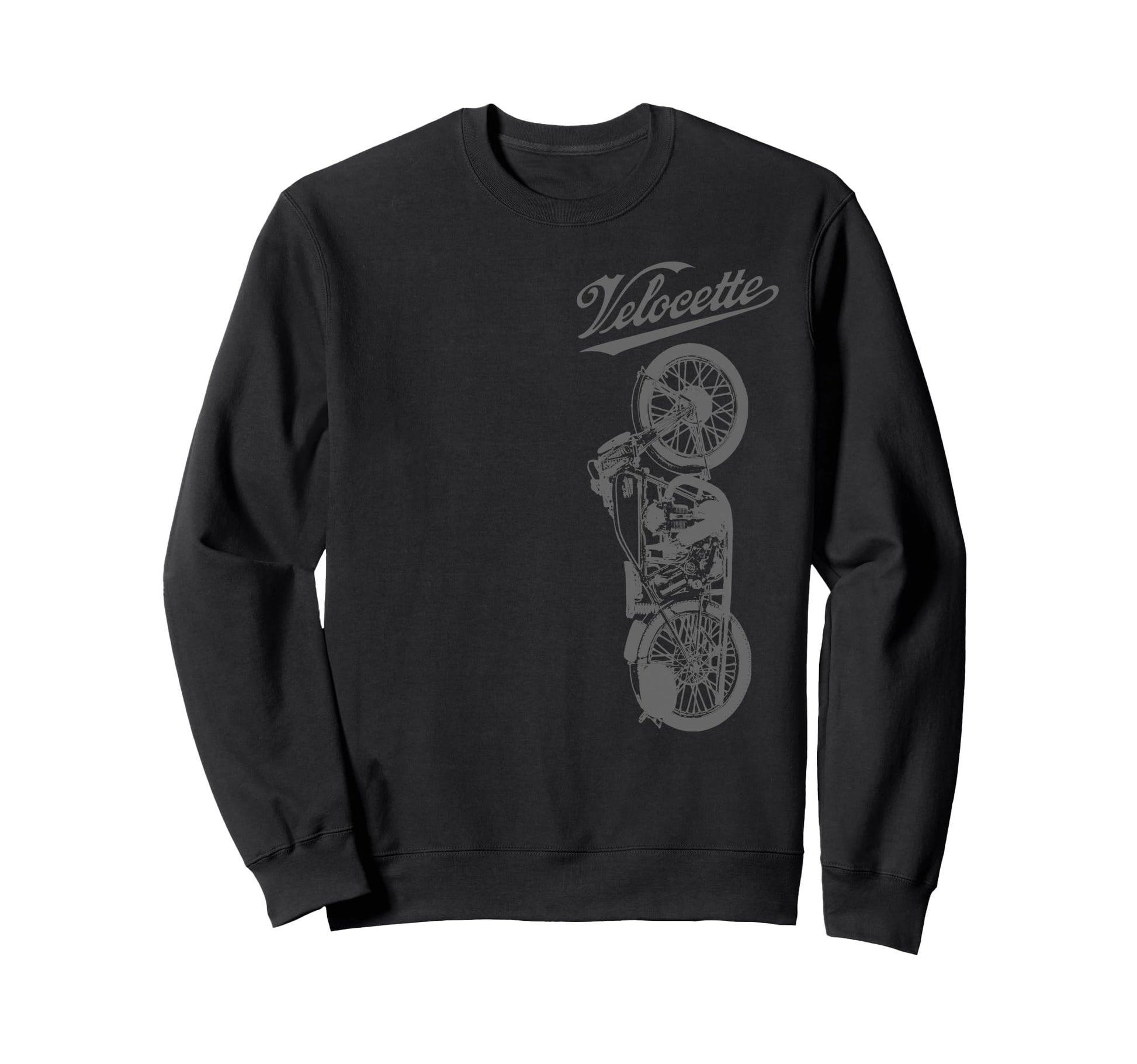Vincent Velocette Motorcycle Sweatshirt - Streetwear Style Unisex - T-Shirt, Sweatshirt, Hoodie