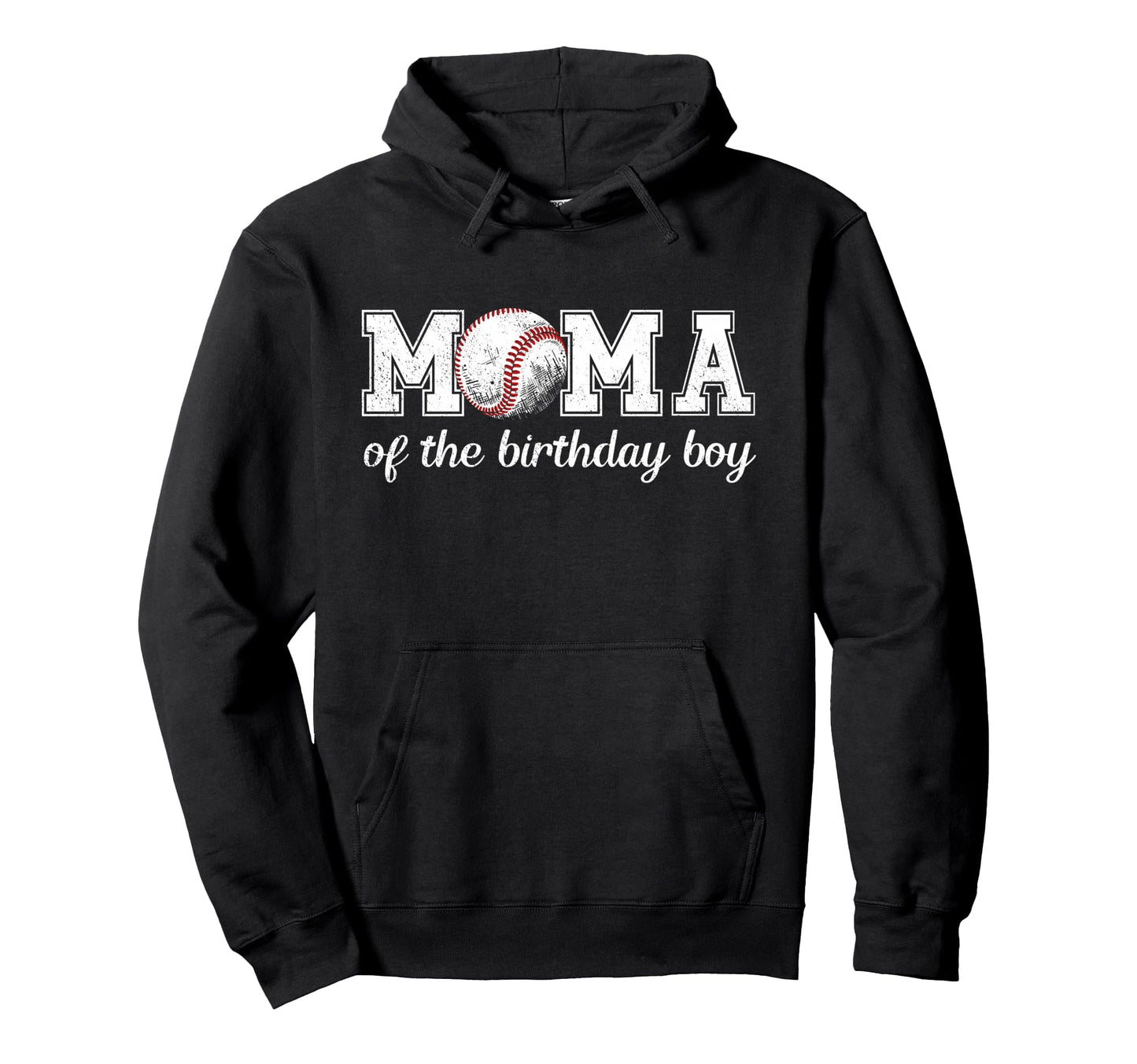 Mama Birthday Baseball Sport Family Matching Hoodie - Unique Graphic Unisex - T-Shirt, Sweatshirt, Hoodie