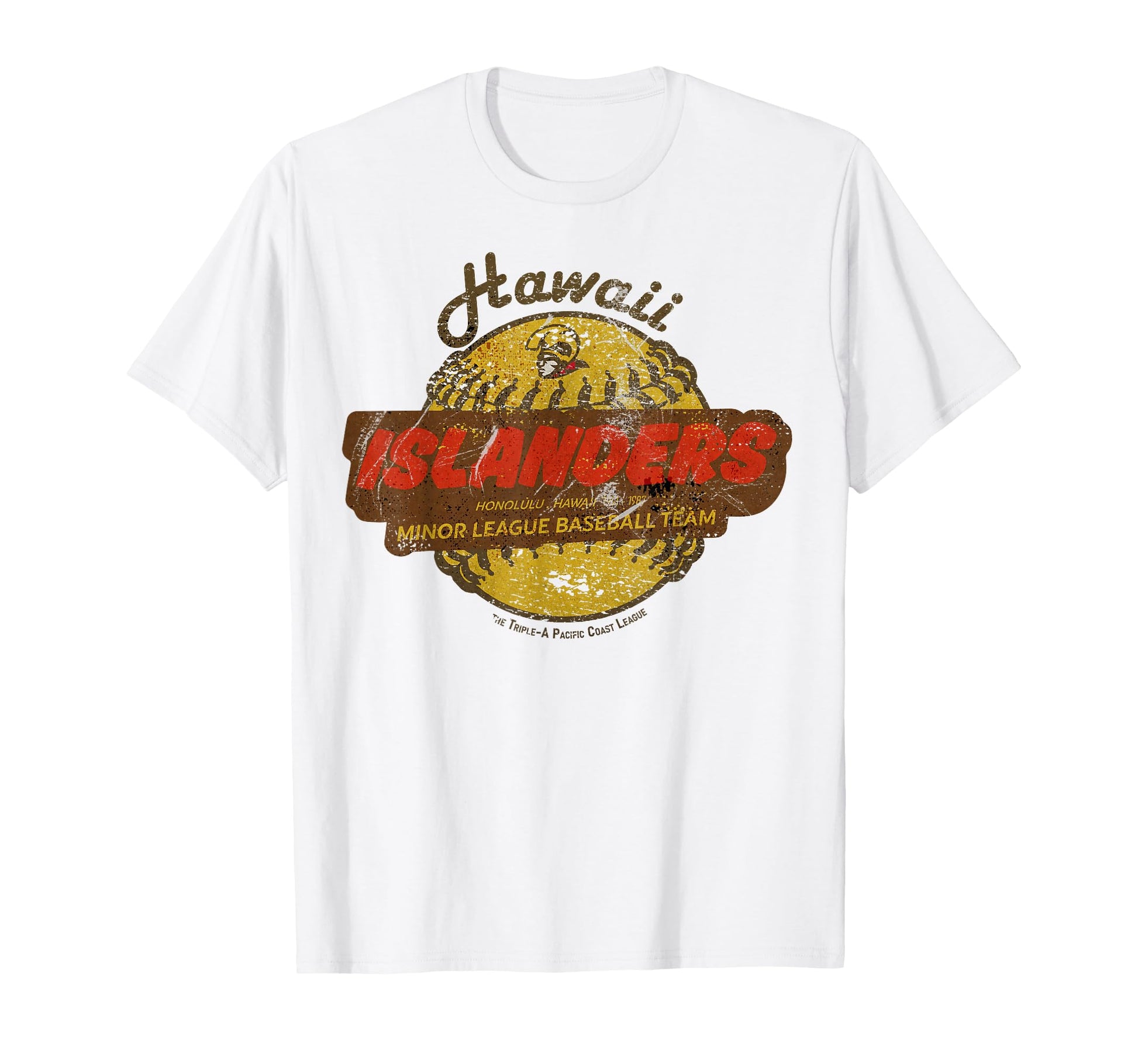 Defunct Hawaii Islanders Baseball Team T-Shirt - Graphic Print for Adults - T-Shirt, Sweatshirt, Hoodie