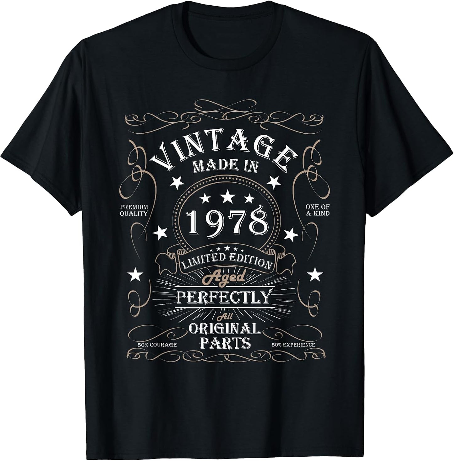 Birthday Giftidea 1978 For Man Woman 48 Years Old - Adult & Kids T-Shirts, Sweatshirts & Hoodies apparel design preview 1