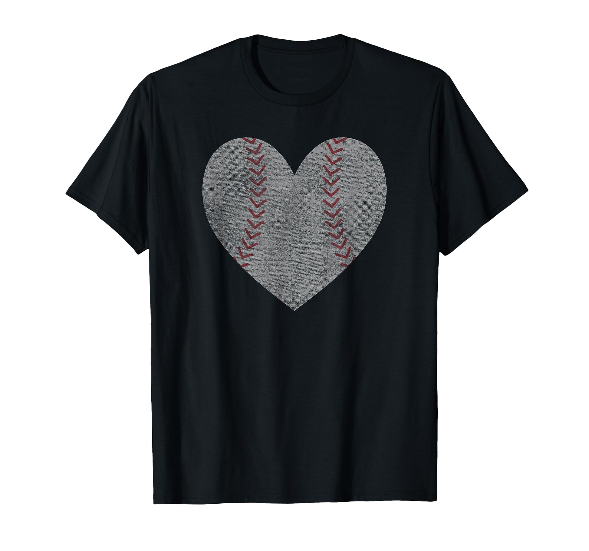 Baseball Love Heart T-Shirt - Casual Everyday Wear Unisex - T-Shirt, Sweatshirt, Hoodie
