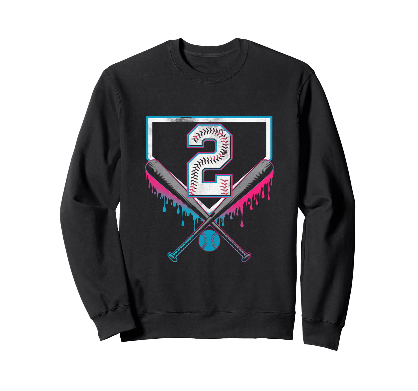 Sprinkle 2Th Birthday Baseball Home Ice Sweatshirt - Graphic Print Unisex - T-Shirt, Sweatshirt, Hoodie