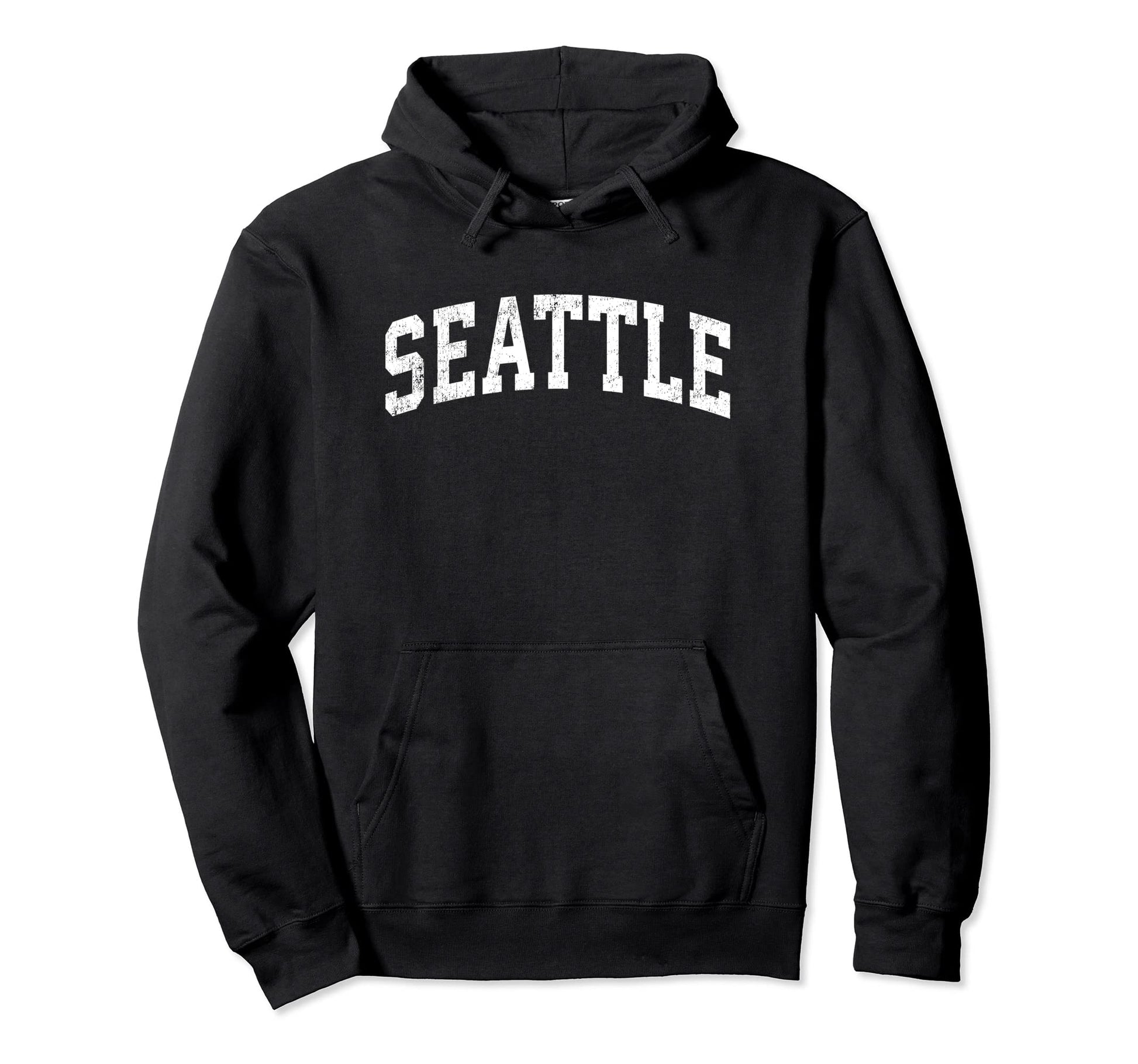 Seattle Washington Wa Varsity Sports Hoodie - Casual Everyday Wear Unisex - T-Shirt, Sweatshirt, Hoodie