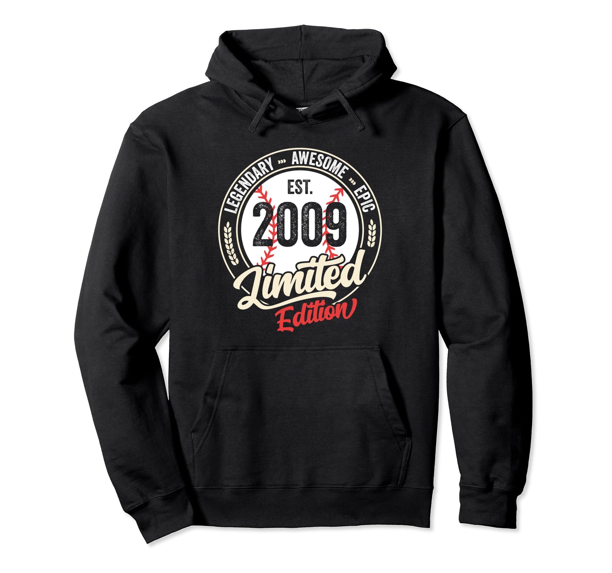 15 Years Old B Day 2009 15Th Birthday Hoodie - Streetwear Style for Adults - T-Shirt, Sweatshirt, Hoodie