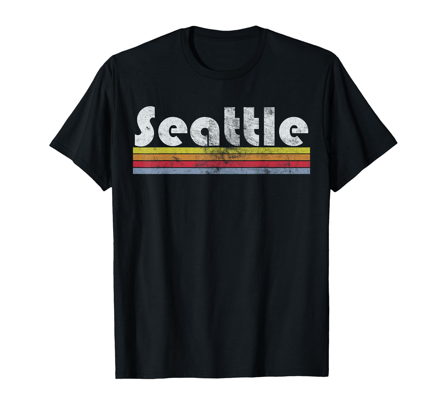 Seattle 70S 80S 90S T-Shirt - Graphic Print for Adults - T-Shirt, Sweatshirt, Hoodie