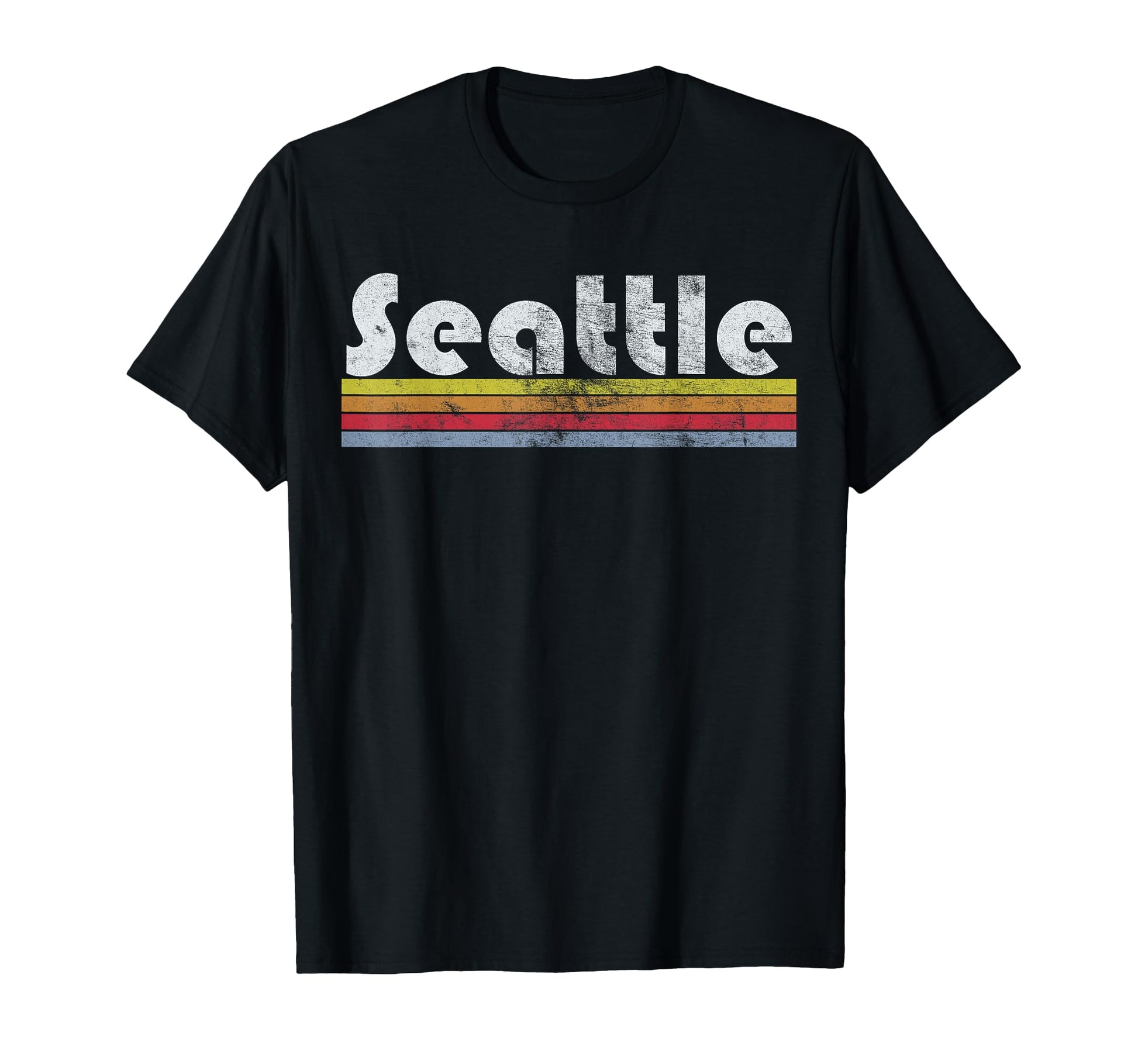 Seattle 70S 80S 90S T-Shirt - Graphic Print for Adults - T-Shirt, Sweatshirt, Hoodie