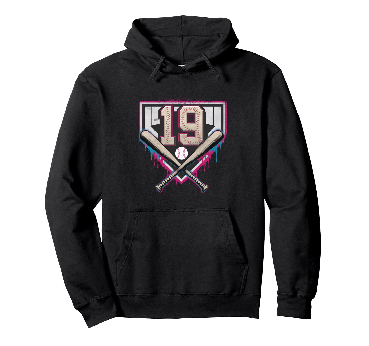 Sprinkle 19Th Birthday Baseball Home Hoodie - Fun Novelty Design Men Women - T-Shirt, Sweatshirt, Hoodie