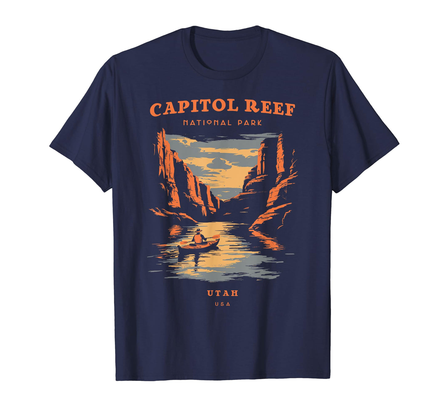 Capitol Reef National Park Utah T-Shirt - Streetwear Style for Adults - T-Shirt, Sweatshirt, Hoodie